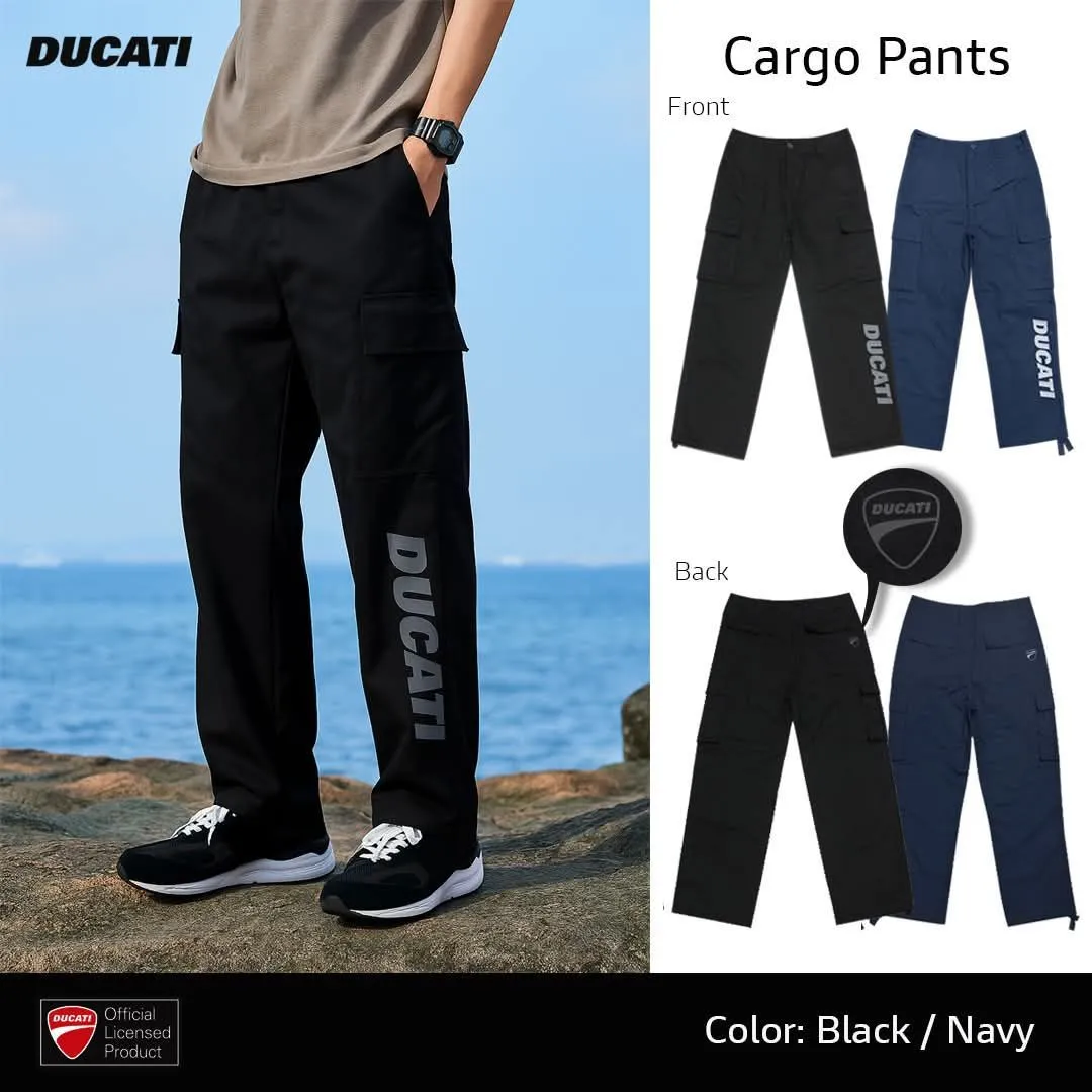 DUCATI Black Men's Sportwear sweatpants  DCT52 070 DUCATI Black Men's Sportwear sweatpants  DCT52 070