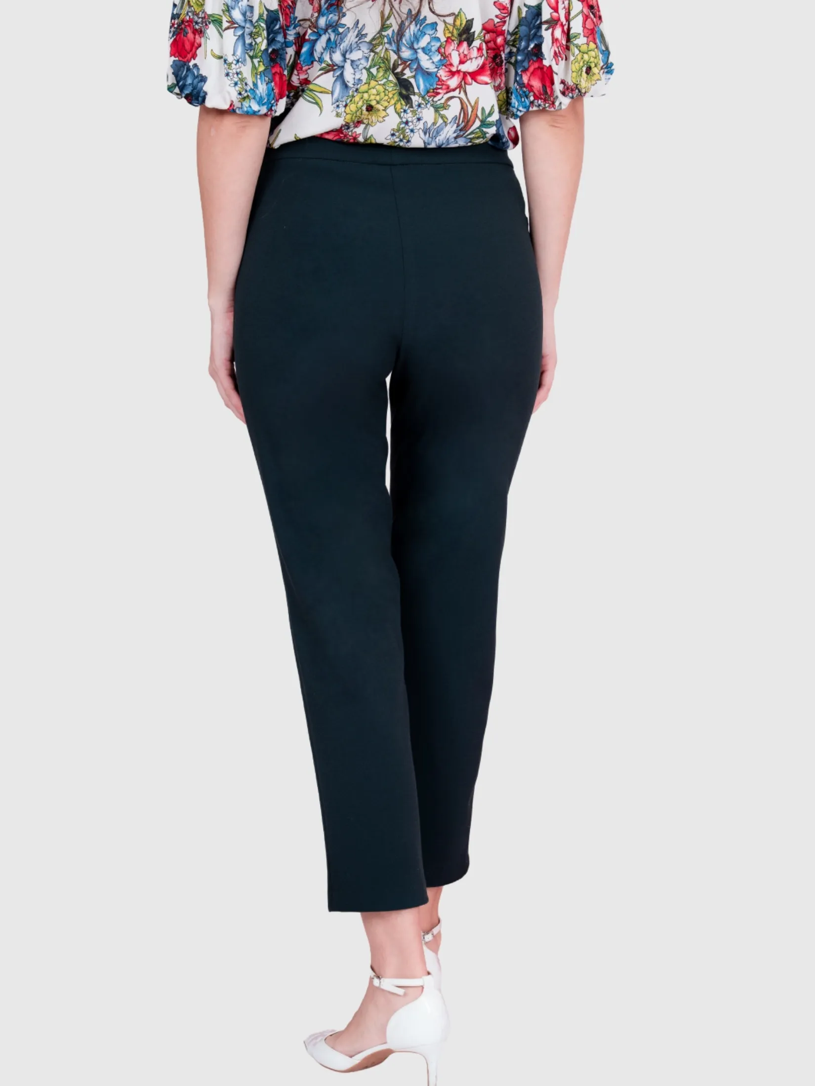 MIKIKO Women Pants Trousers Suiting Spendex Green MIKIKO Women Pants Trousers Suiting Spendex Green