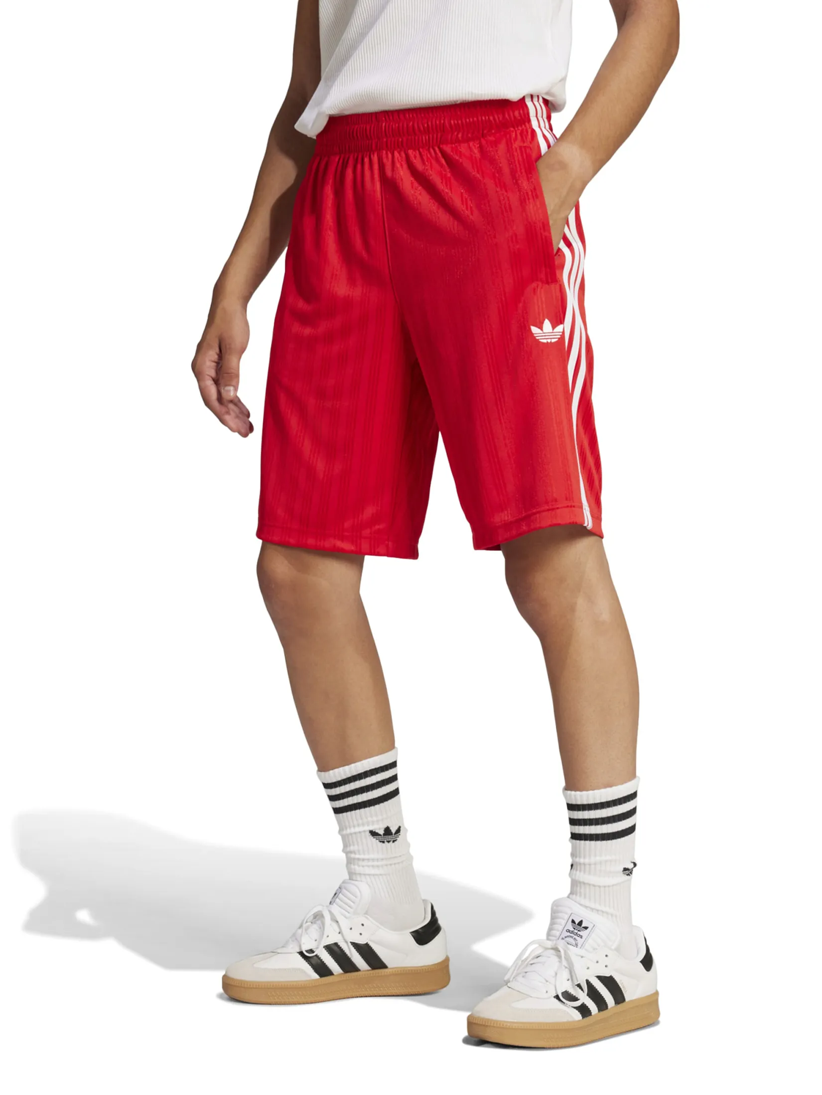 ADIDAS Men Shorts Adicolor Better Scarlet ADIDAS Men Shorts Adicolor Better Scarlet