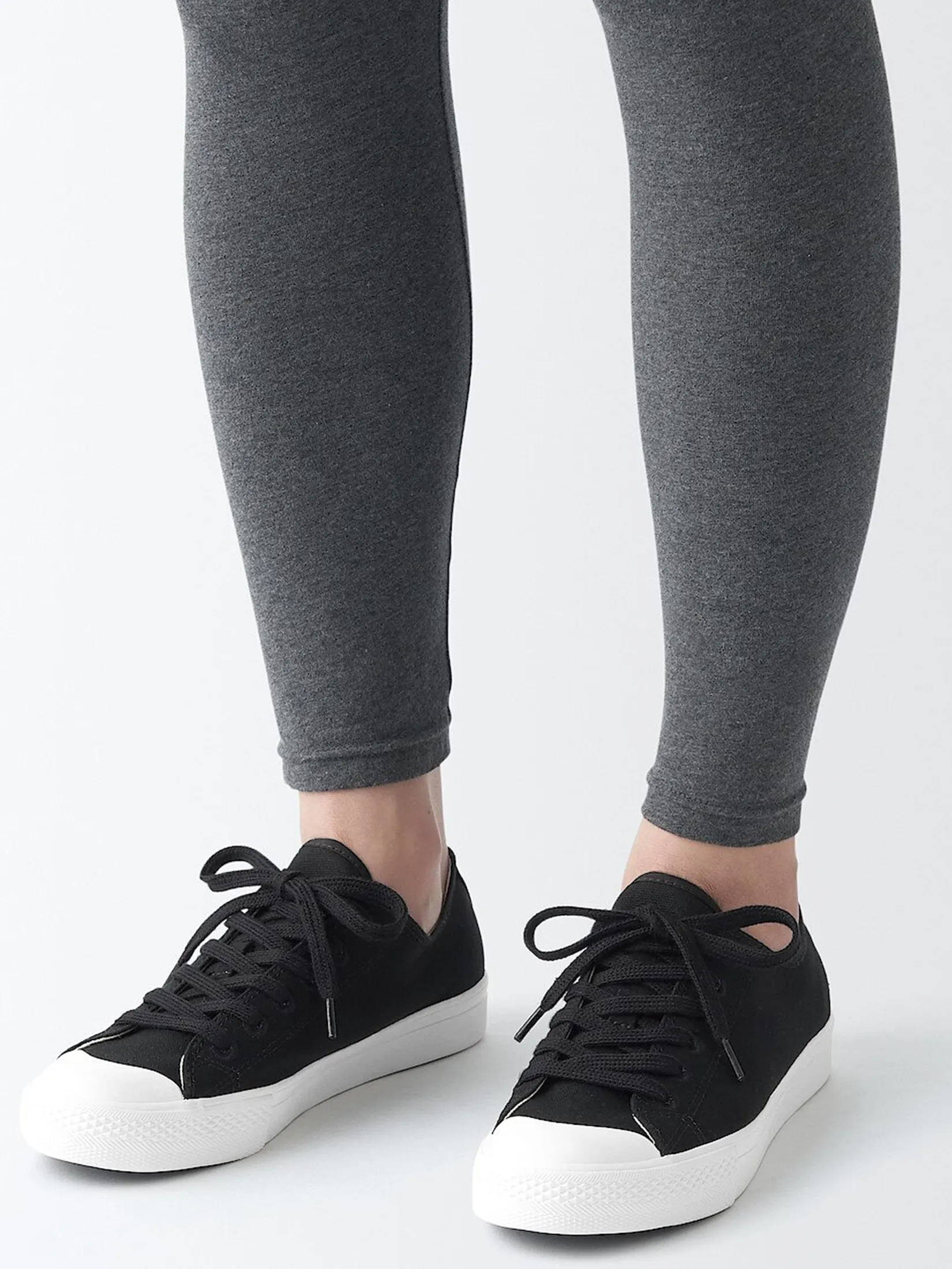 MUJI Women Sneakers Less Tiring Black MUJI Women Sneakers Less Tiring Black