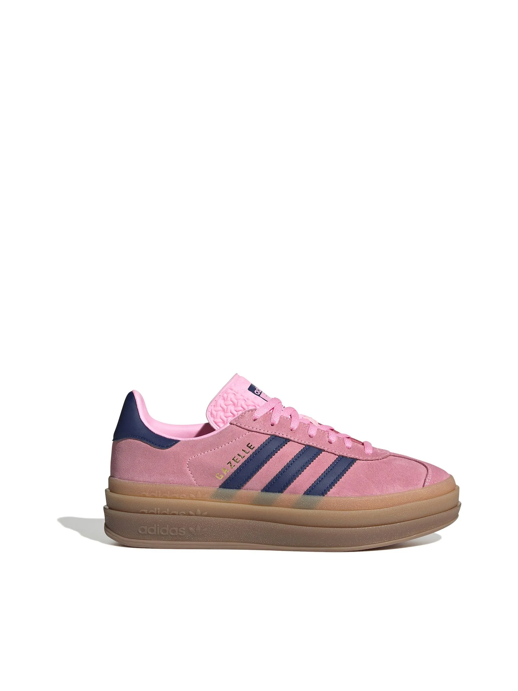 ADIDAS Women Sneaker Gazelle Bold Pink Glow / Victory Blue / Gum ADIDAS Women Sneaker Gazelle Bold Pink Glow / Victory Blue / Gum