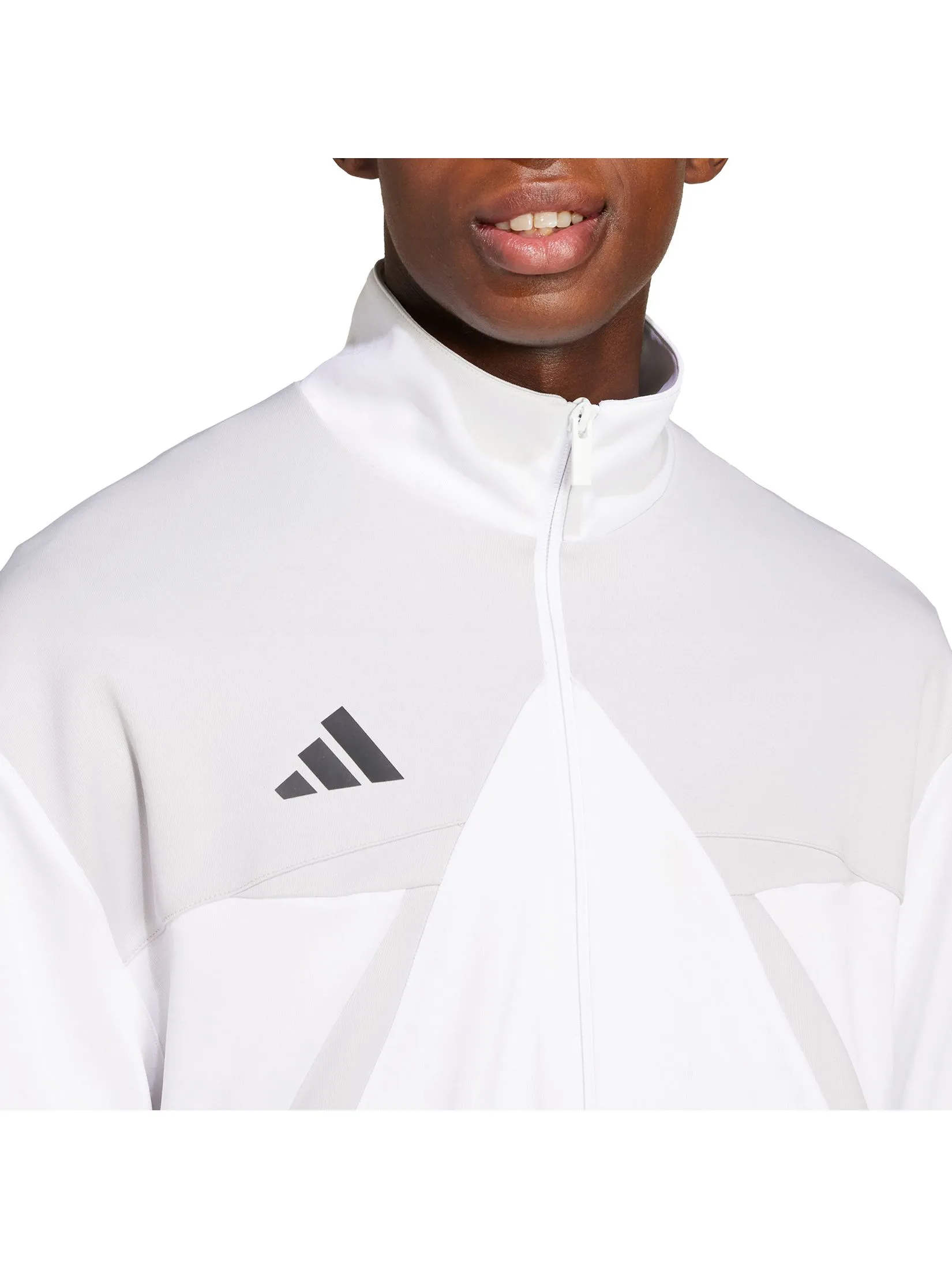 ADIDAS Men Track Top House of Tiro Nations Pack JC8018 White ADIDAS Men Track Top House of Tiro Nations Pack JC8018 White