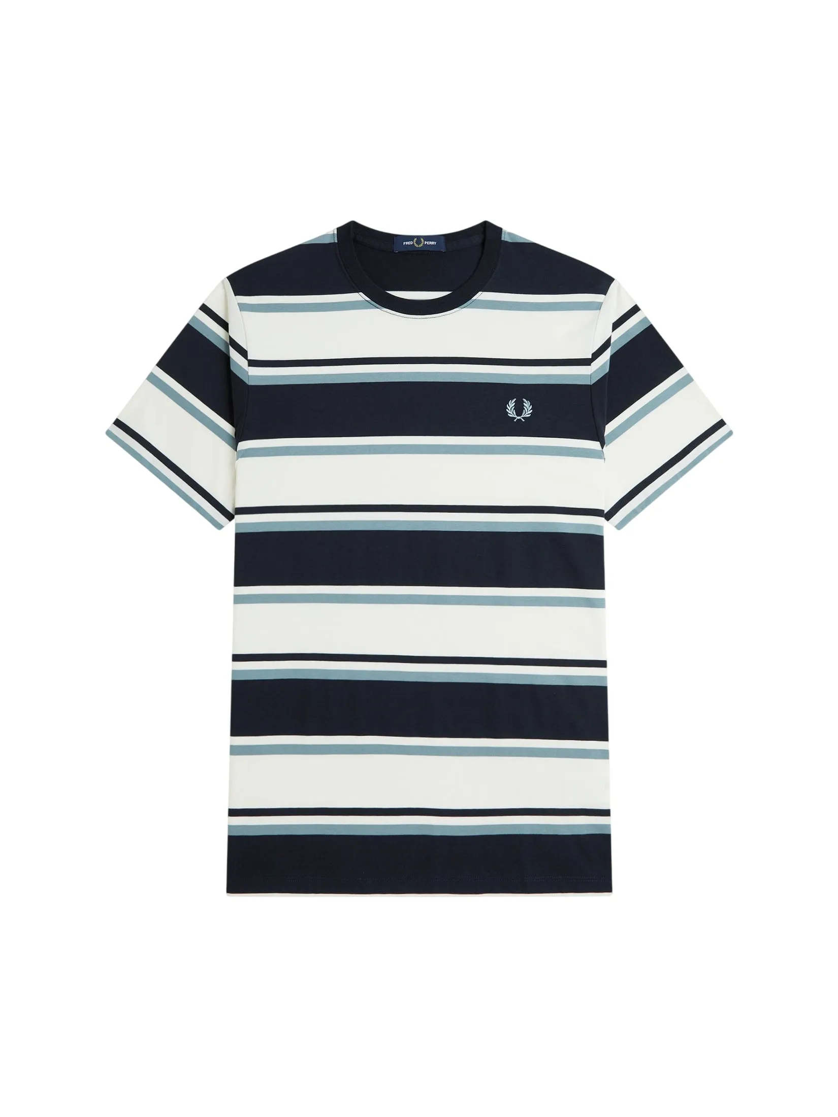 Fred Perry Men BOLD STRIPED T-SHIRT   Navy Fred Perry Men BOLD STRIPED T-SHIRT   Navy