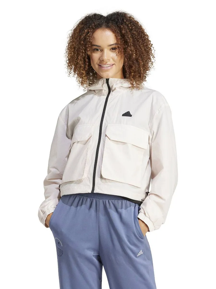 ADIDAS Women Windbreaker City Escape Lightweight ADIDAS Women Windbreaker City Escape Lightweight