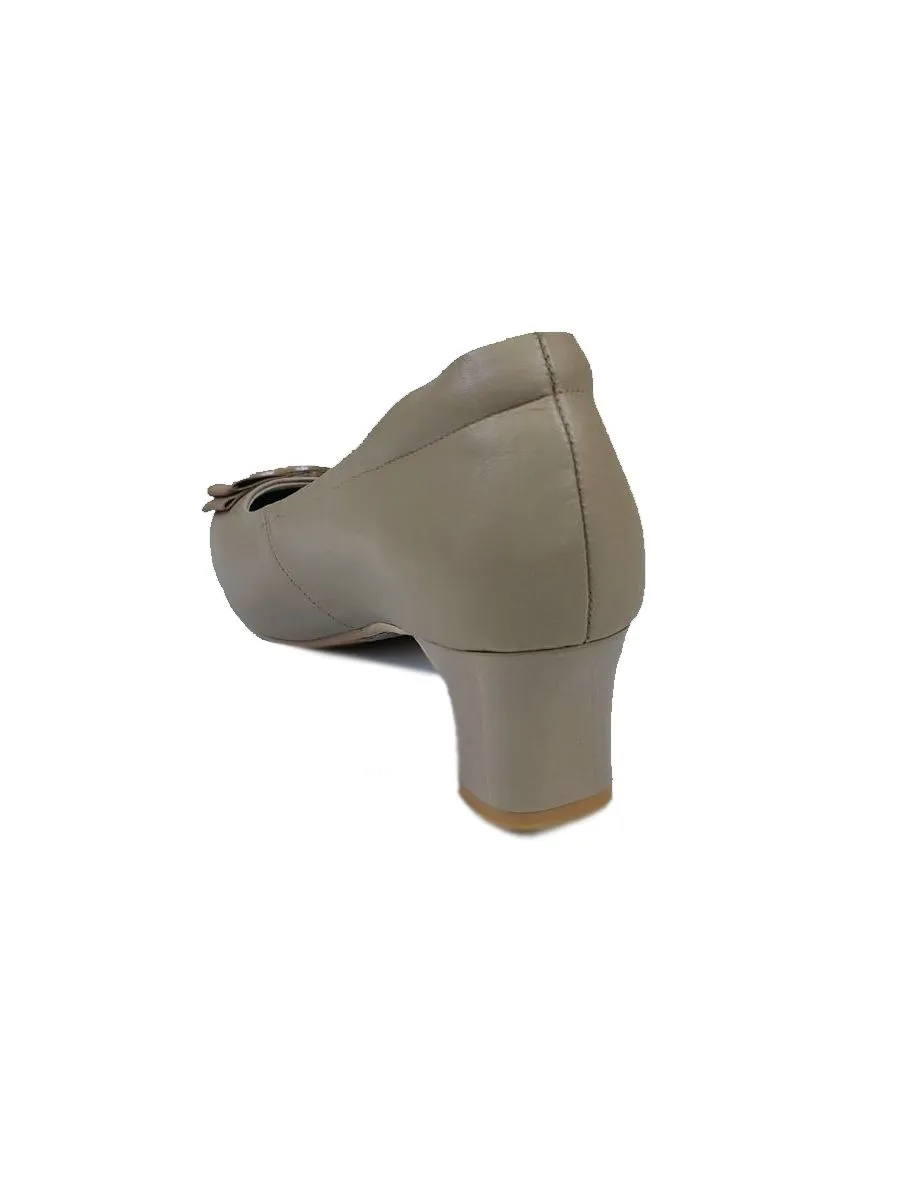 THAMES Women 2 Inch High Heel Shoes Beige THAMES Women 2 Inch High Heel Shoes Beige