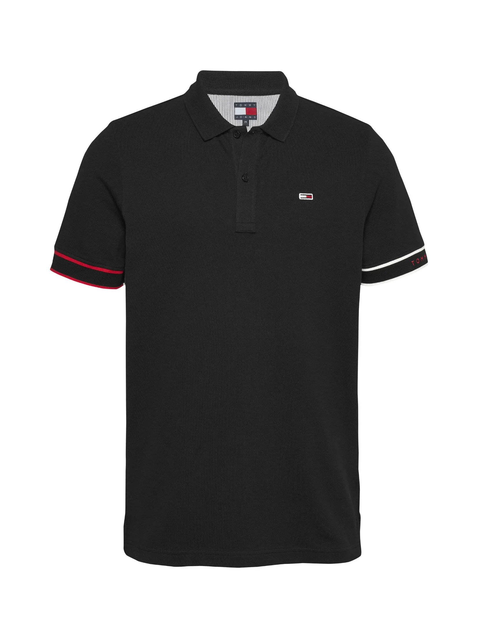 Tommy Jeans MEN POLO Black Slim Fit Tommy Jeans MEN POLO Black Slim Fit