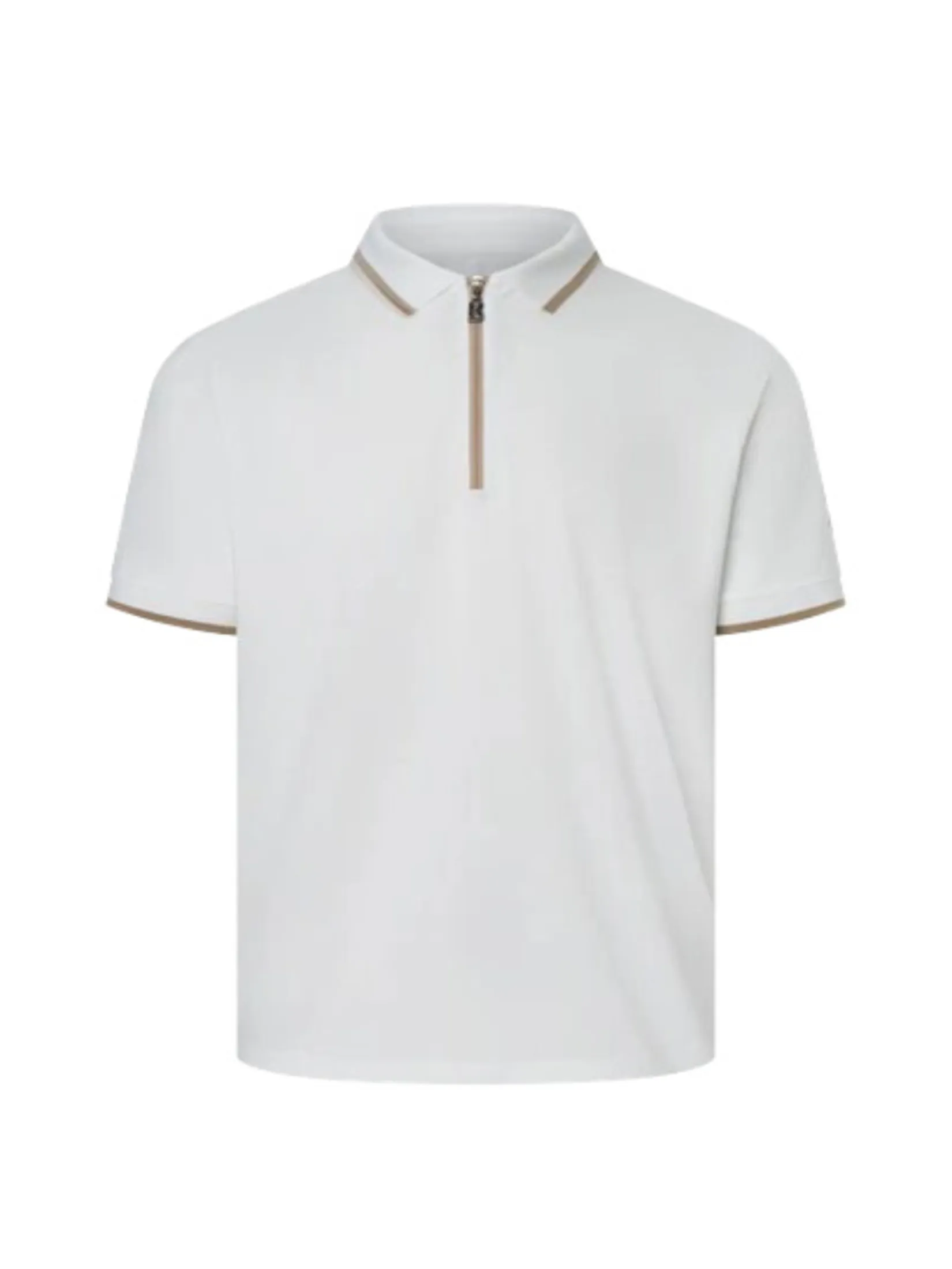 BOGNER MEN CODY HALF SLEEVE POLO IN WHITE BOGNER MEN CODY HALF SLEEVE POLO IN WHITE