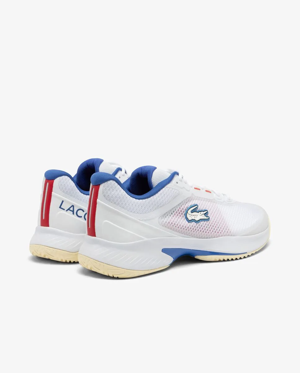 LACOSTE White Men’s Tech Point Tennis Shoes LACOSTE White Men’s Tech Point Tennis Shoes