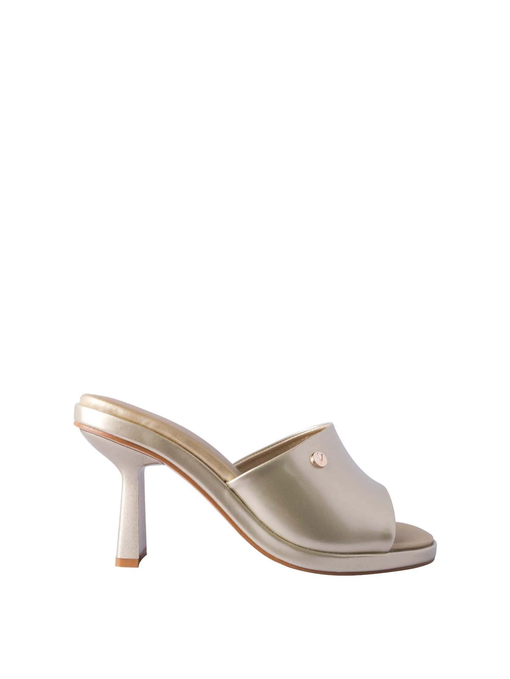 VILLAINS SF GENTLE BREEZE Women's Heeled Sandals GOLD PATENT VILLAINS SF GENTLE BREEZE Women's Heeled Sandals GOLD PATENT