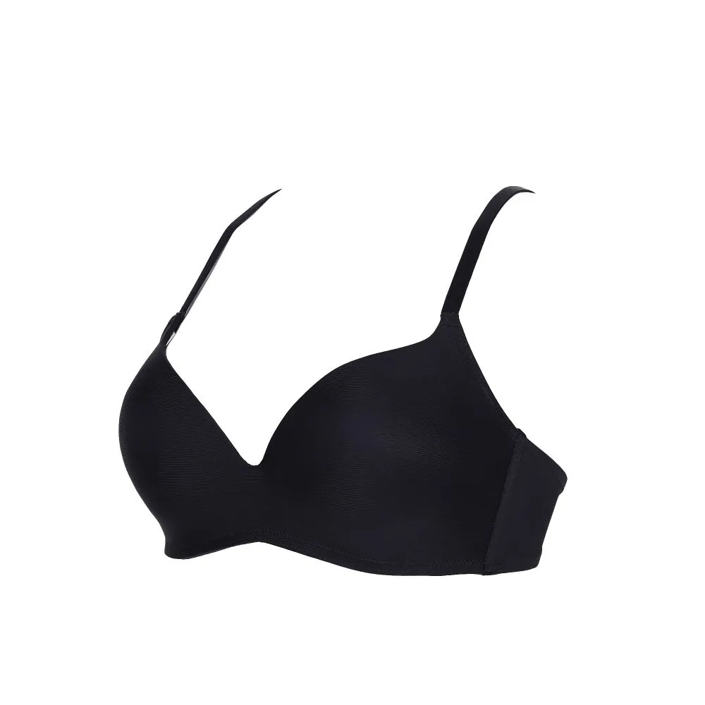 WACOAL Black Surprise Wireless Push Up Bra WB9V02 WACOAL Black Surprise Wireless Push Up Bra WB9V02