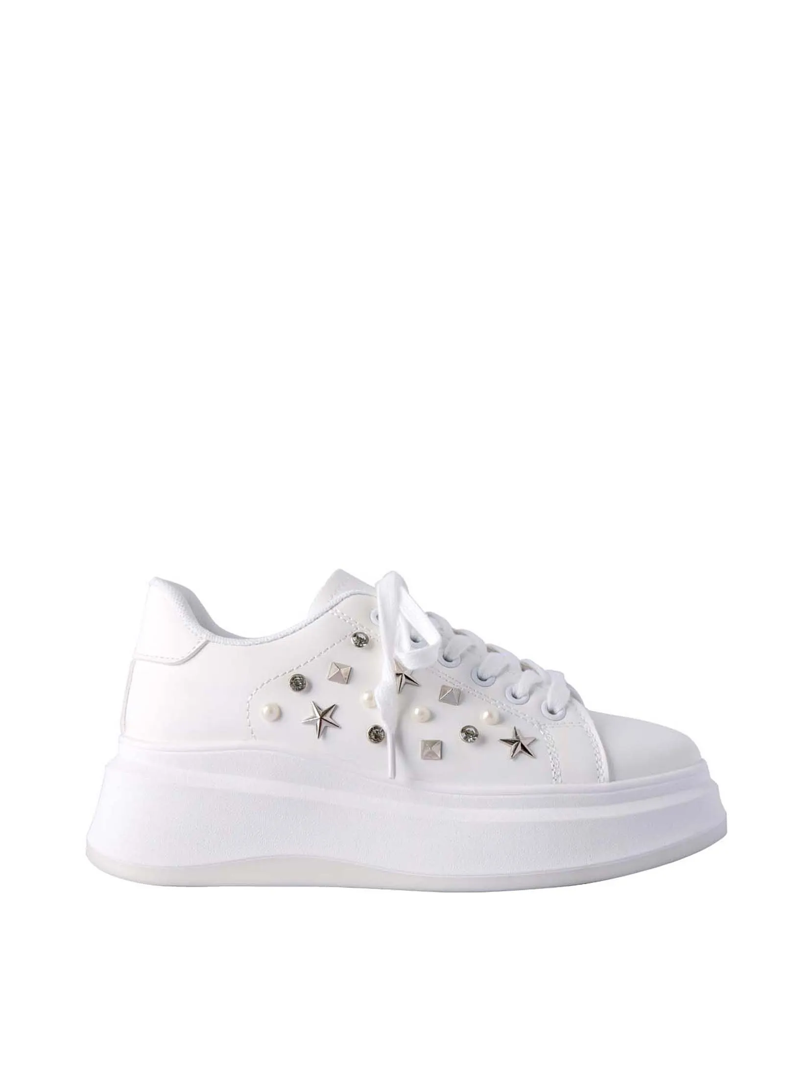 VILLAINS SF SAVVY Chunky Sneakers WHITE VILLAINS SF SAVVY Chunky Sneakers WHITE