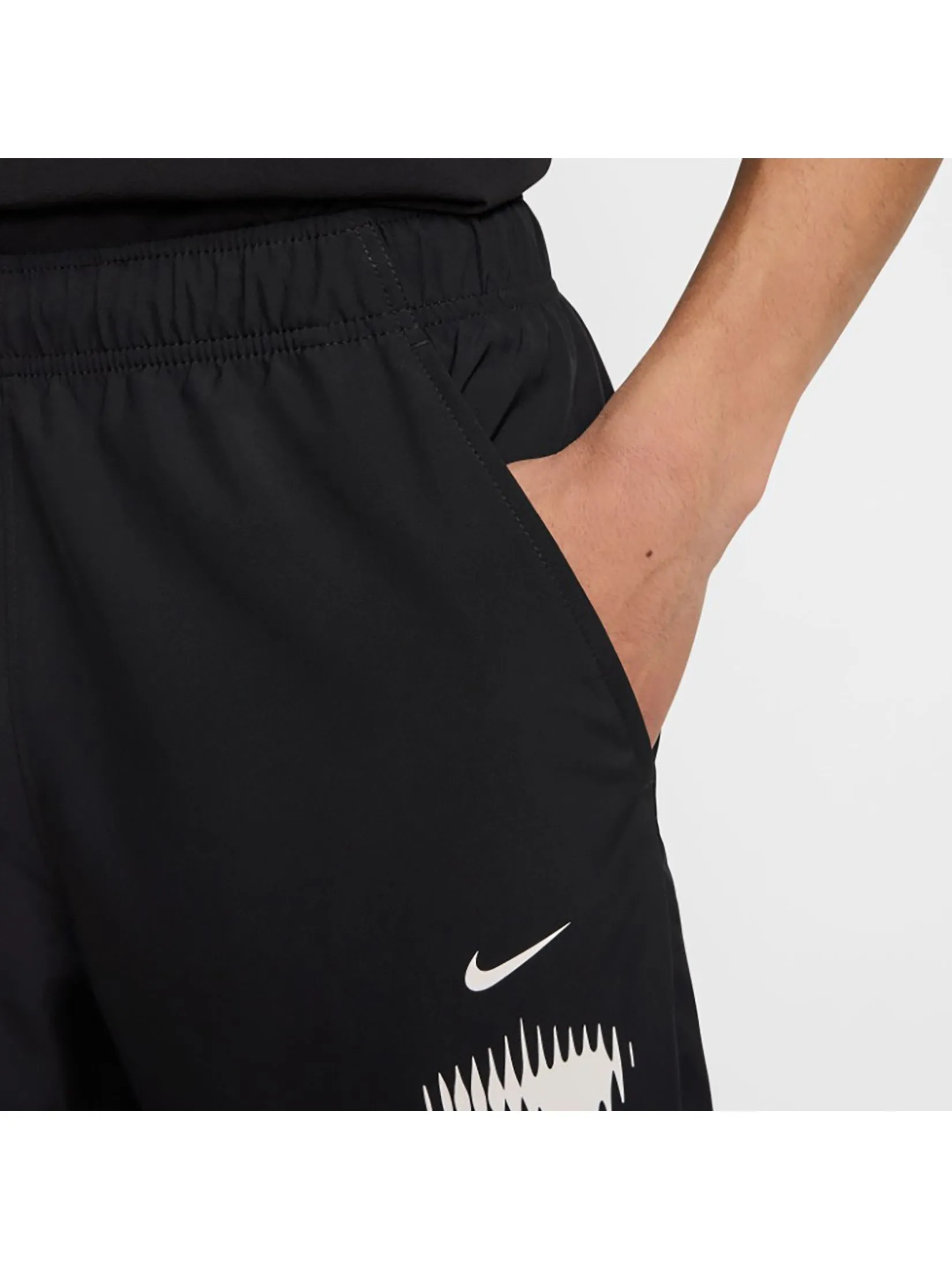 NIKE Men Versatile Pants Form Dri-Fit Black/White NIKE Men Versatile Pants Form Dri-Fit Black/White