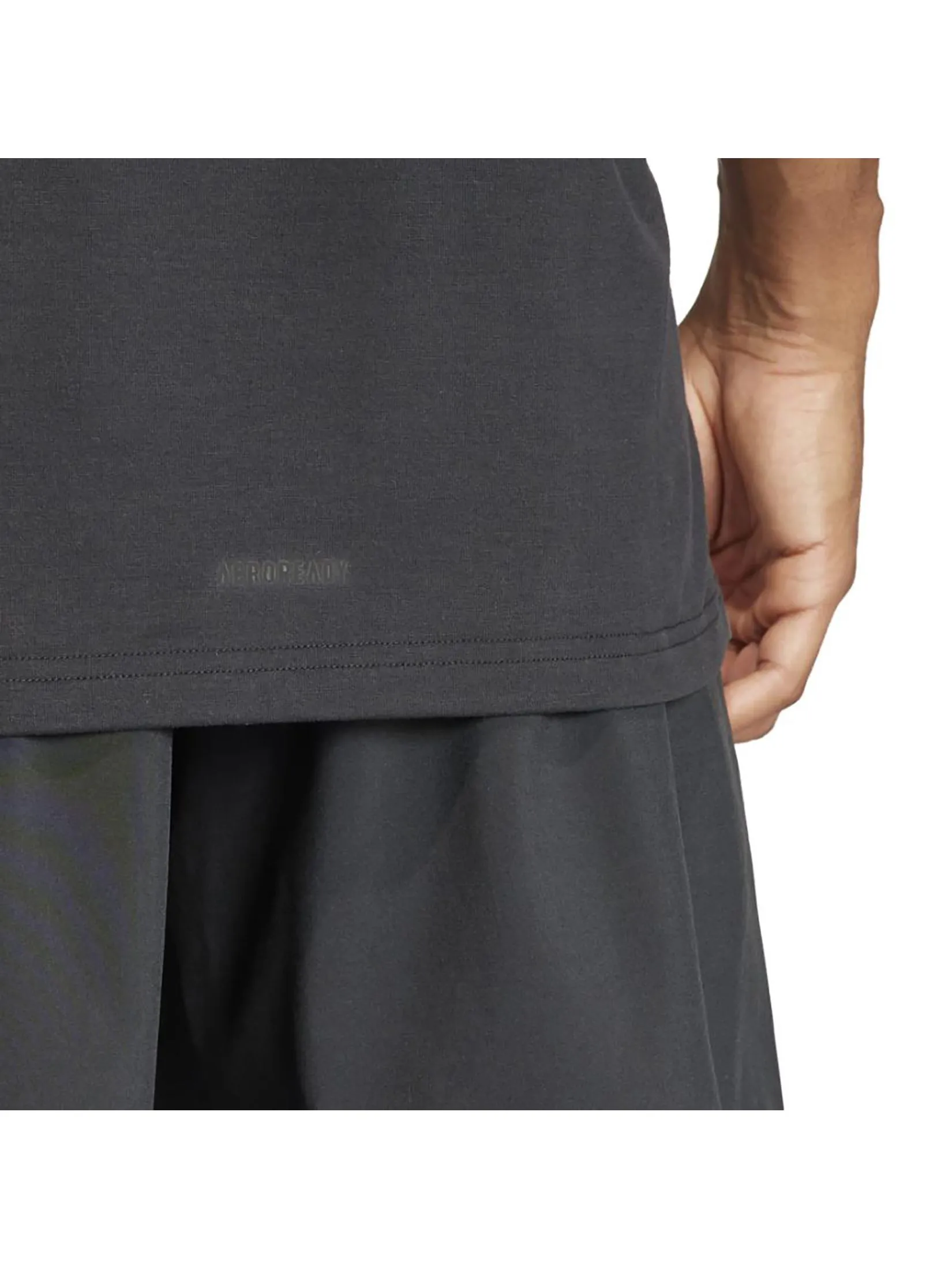 ADIDAS Men T-Shirt Designed For Training Workout Black ADIDAS Men T-Shirt Designed For Training Workout Black