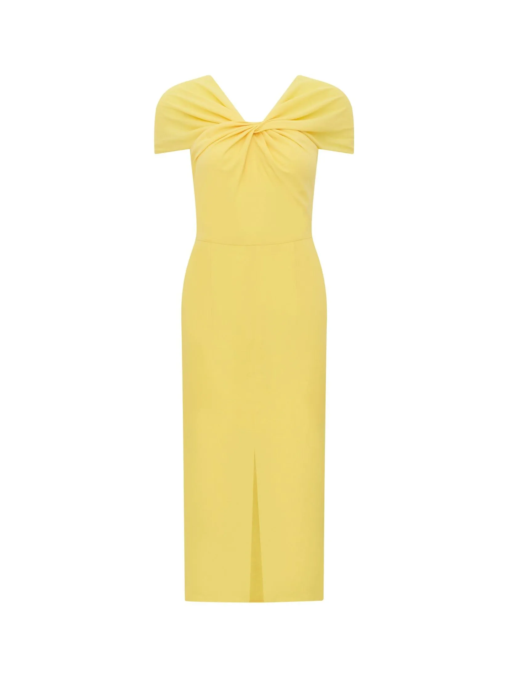 ASV (AW24) Solar Draped Women Dress Yellow ASV (AW24) Solar Draped Women Dress Yellow