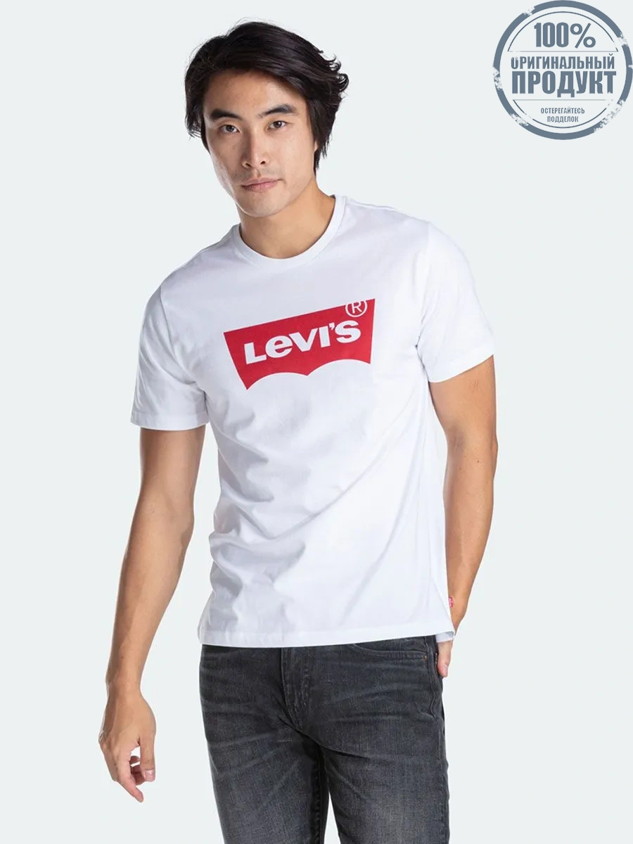 LEVI'S Graphic Set In Neck Hm Graphic 177830140 White LEVI'S Graphic Set In Neck Hm Graphic 177830140 White