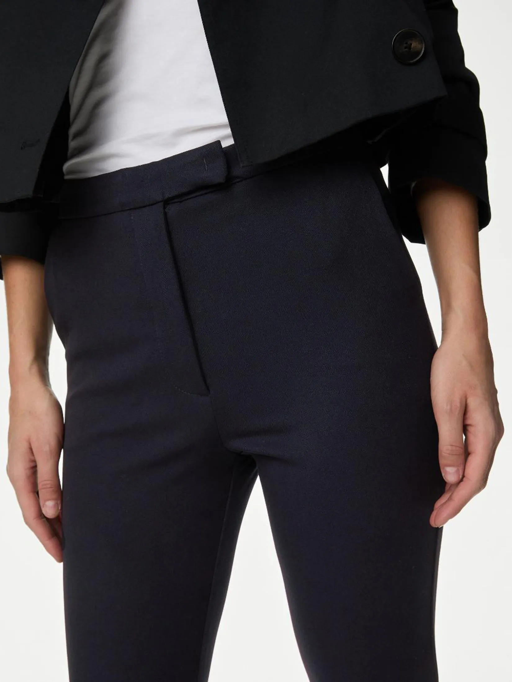MARKS & SPENCER Women Trousers Slim Fit Ankle Grazer MARKS & SPENCER Women Trousers Slim Fit Ankle Grazer