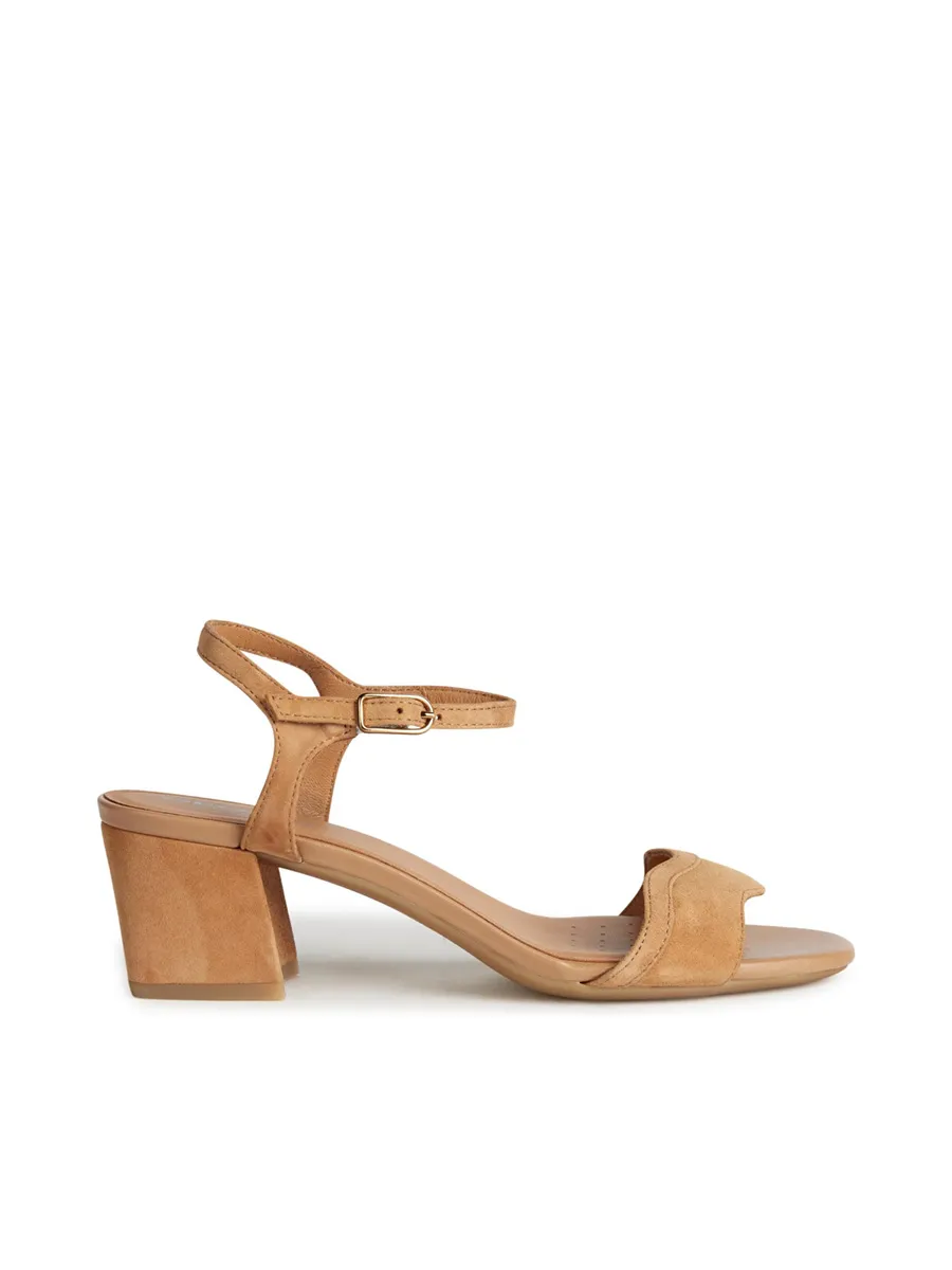 GEOX Women High Heel Ankle Strap D N.Eraklia 50 E GEOX Women High Heel Ankle Strap D N.Eraklia 50 E