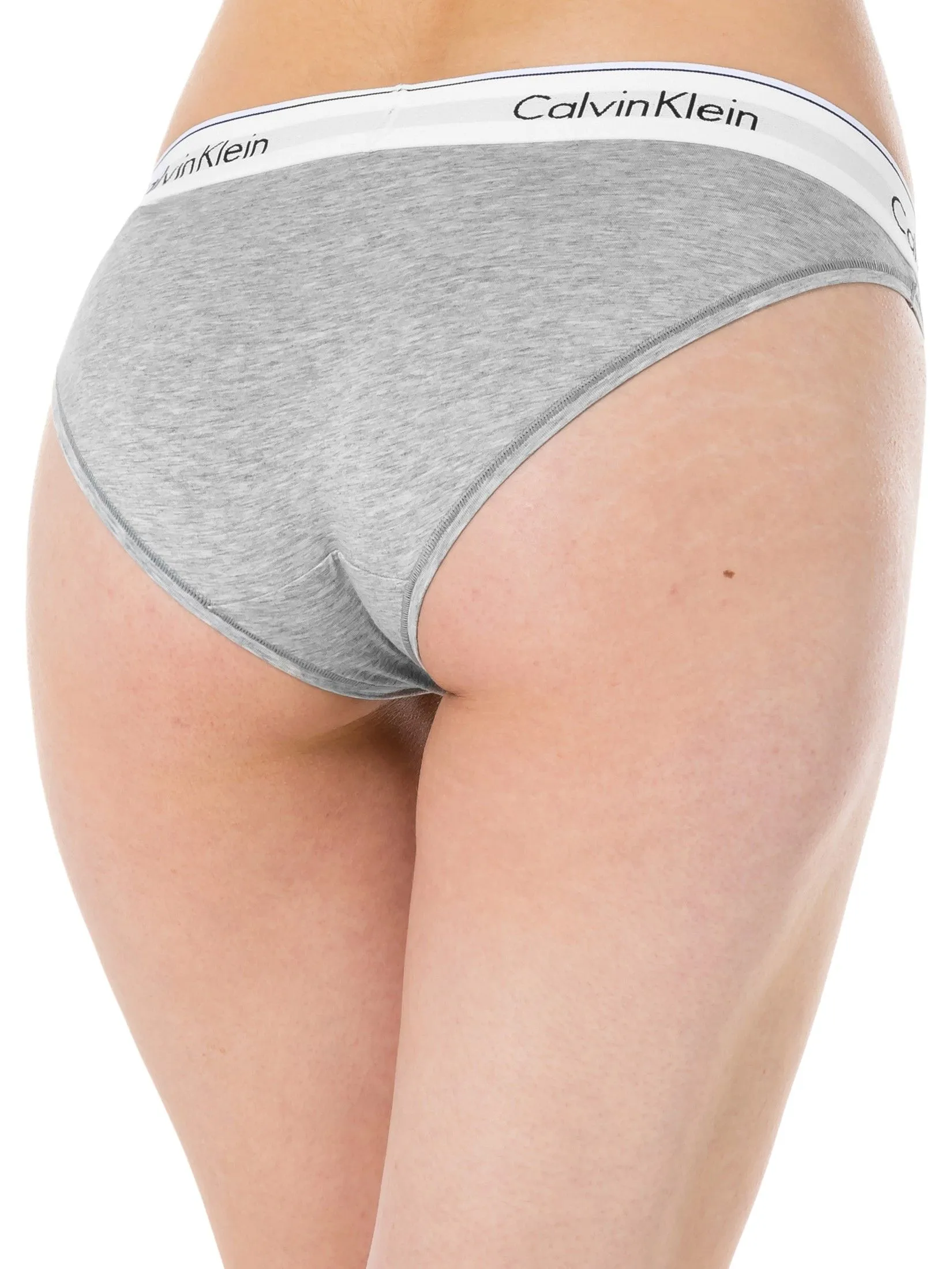 CALVIN KLEIN Women's Modern Cotton Bikini Grey CALVIN KLEIN Women's Modern Cotton Bikini Grey
