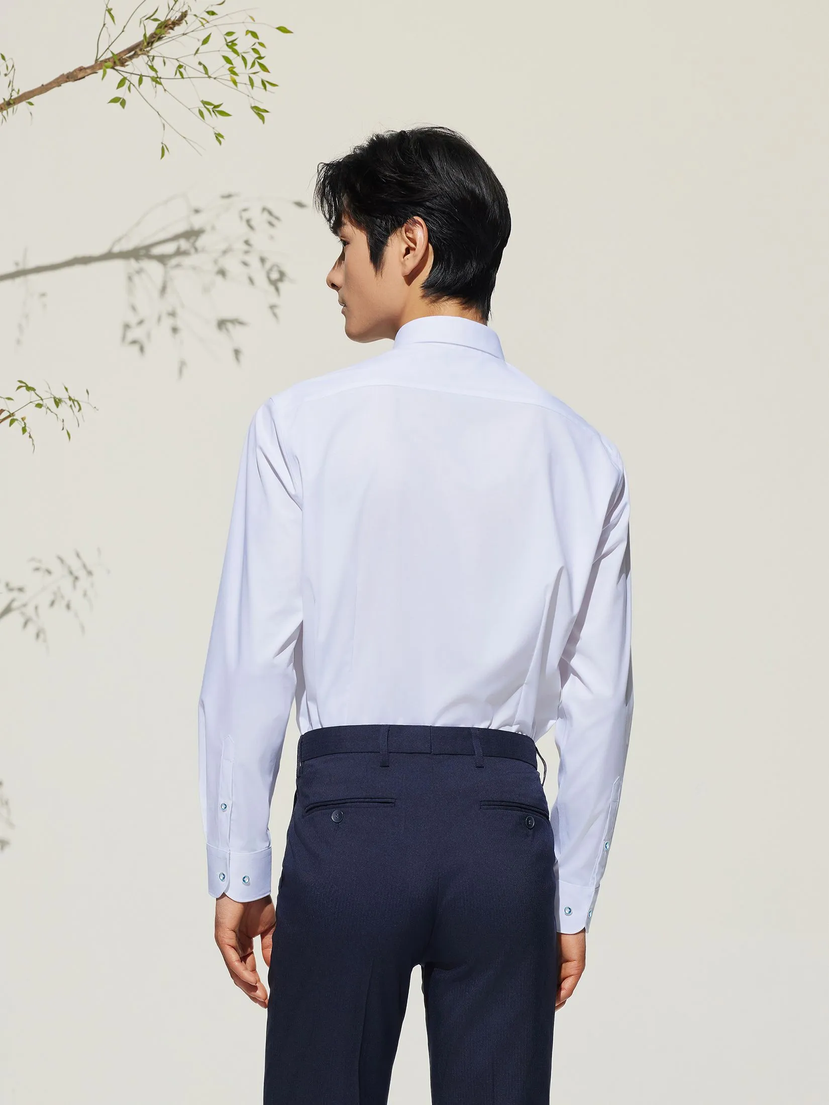 G2000 Men Clothing Non-Iron Dry Shirt  Smart Fit - White G2000 Men Clothing Non-Iron Dry Shirt  Smart Fit - White