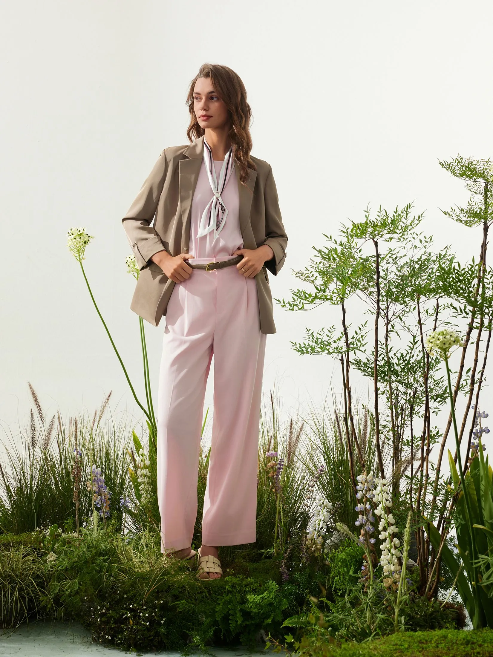 G2000 Women Clothing Cooling Multi-Way Stretch Relaxed Straight Leg Suit Pants Straight Leg - Pink G2000 Women Clothing Cooling Multi-Way Stretch Relaxed Straight Leg Suit Pants Straight Leg - Pink