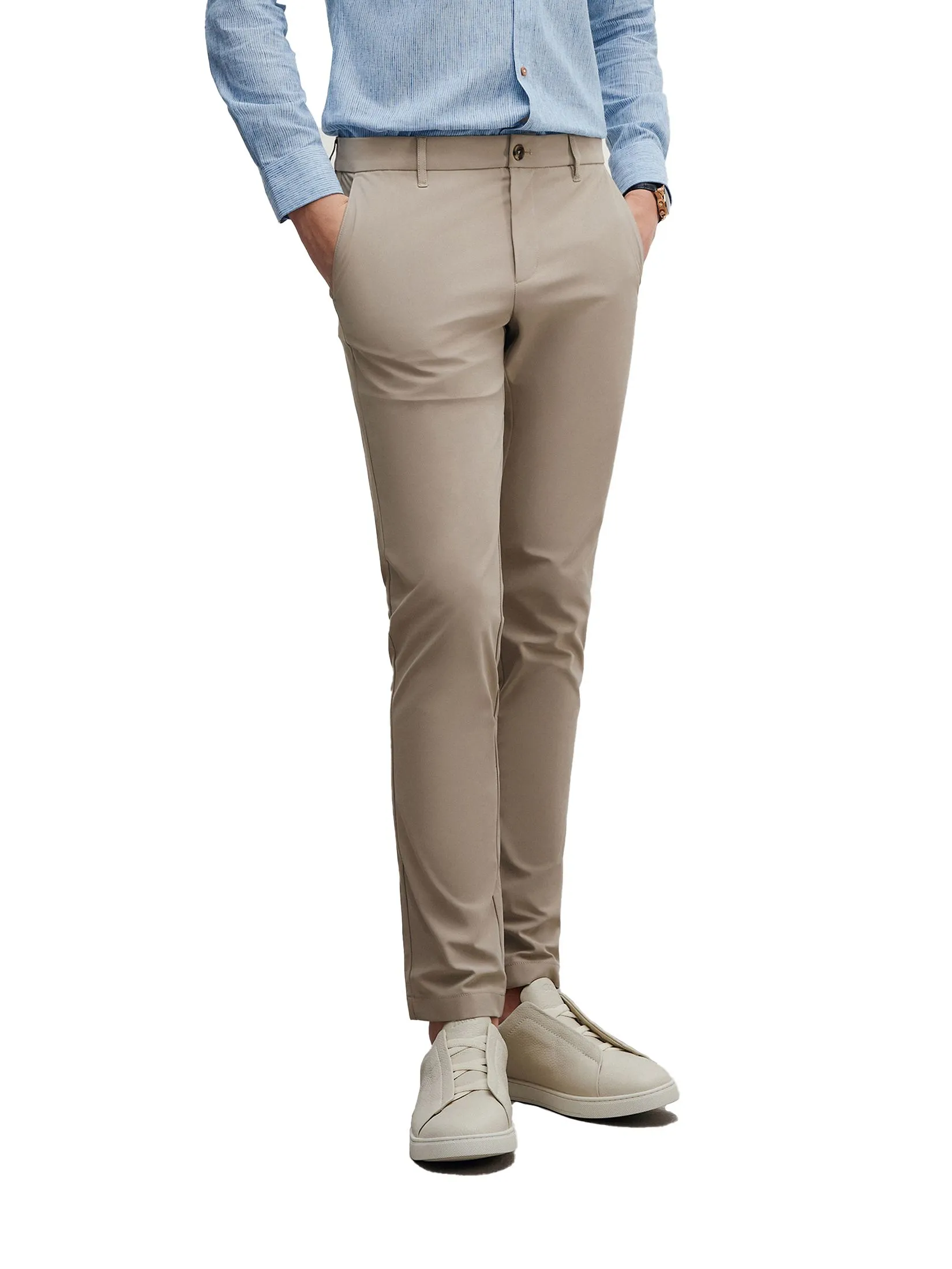 G2000 Men Clothing Casual Pants  Extra Slim Fit - Beige G2000 Men Clothing Casual Pants  Extra Slim Fit - Beige