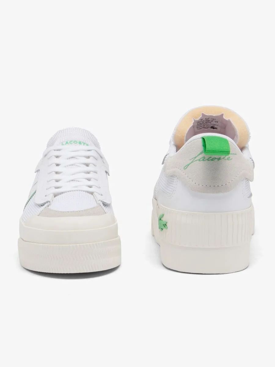 LACOSTE White Women’s L004 Platform Trainers LACOSTE White Women’s L004 Platform Trainers
