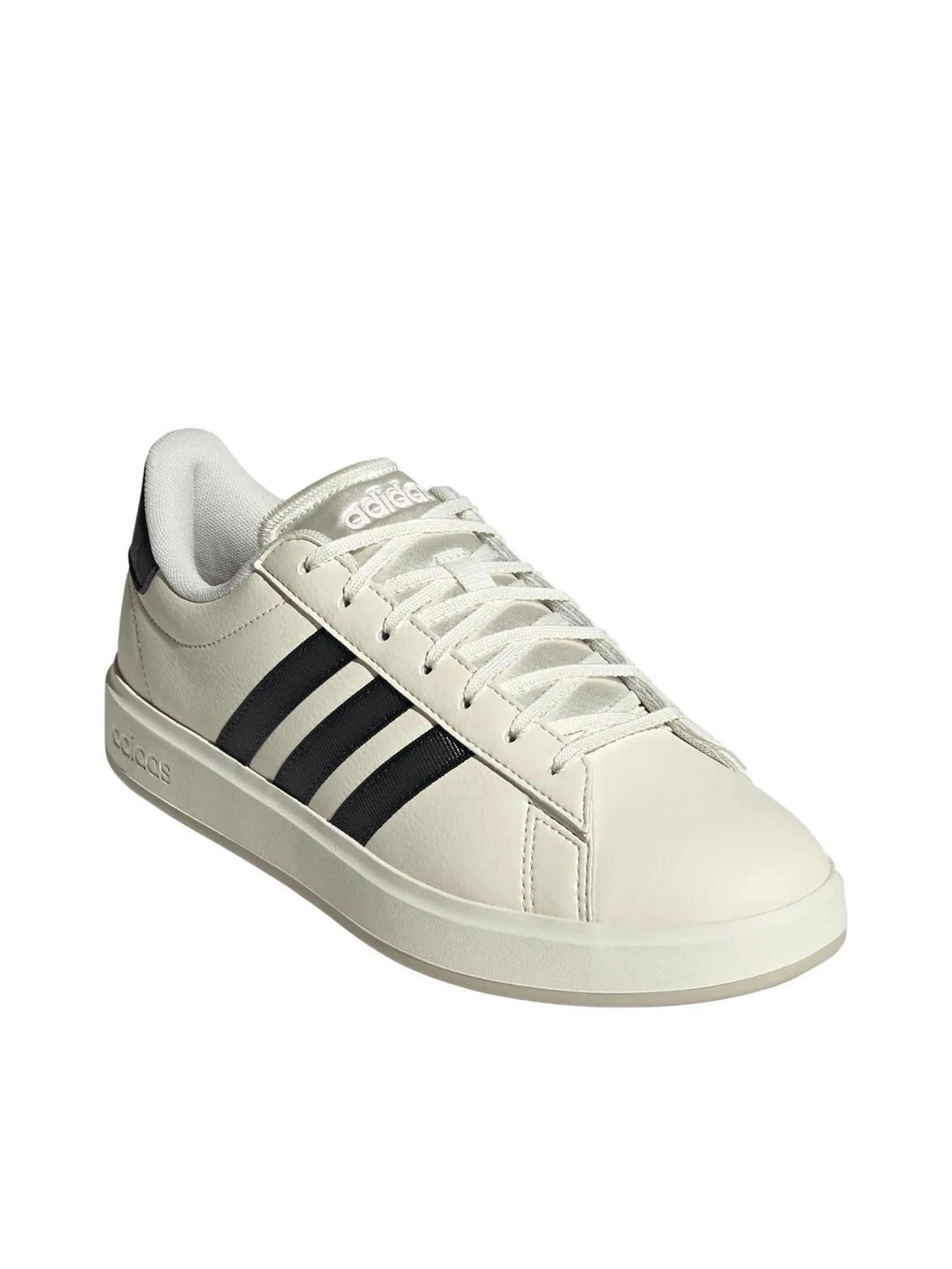 ADIDAS Women Sneakers Grand Court 2.0 JS4383 Off White / Core Black / Clear Pink ADIDAS Women Sneakers Grand Court 2.0 JS4383 Off White / Core Black / Clear Pink