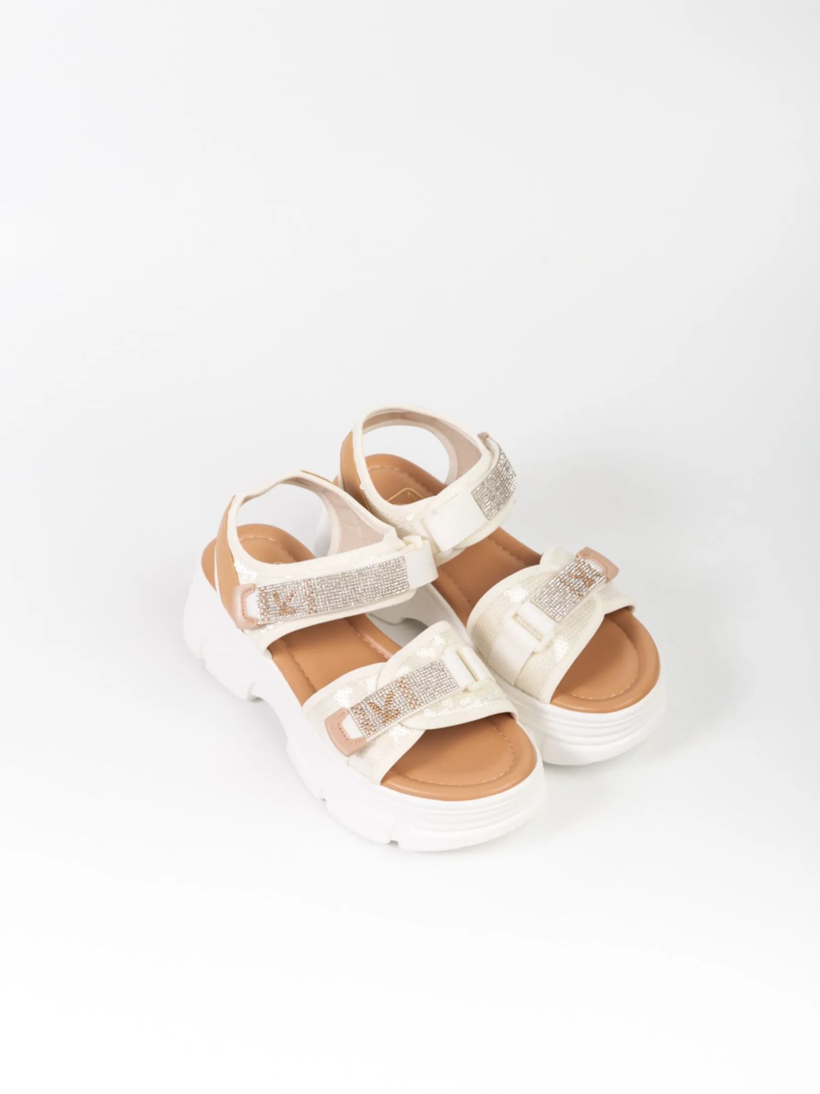 PLAYBOY Women Sandals Cream(WH) PLAYBOY Women Sandals Cream(WH)