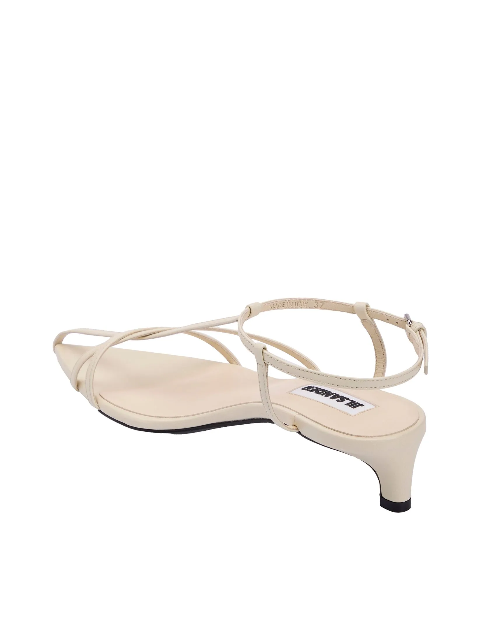 JIL SANDER Women High Sandals Ivory JIL SANDER Women High Sandals Ivory