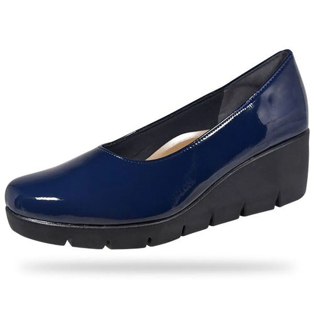 JOLI SNOB Navy "Joli Patent" Comfort High Heels FC-39601 JOLI SNOB Navy "Joli Patent" Comfort High Heels FC-39601