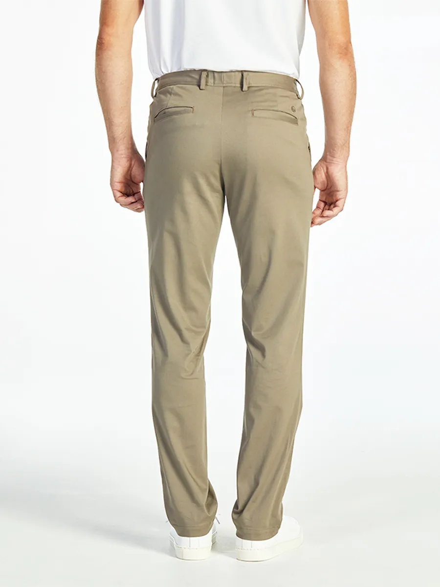 ELLE HOMME MEN SLIM CHINO PANTS W8L275KA - KHAKI ELLE HOMME MEN SLIM CHINO PANTS W8L275KA - KHAKI