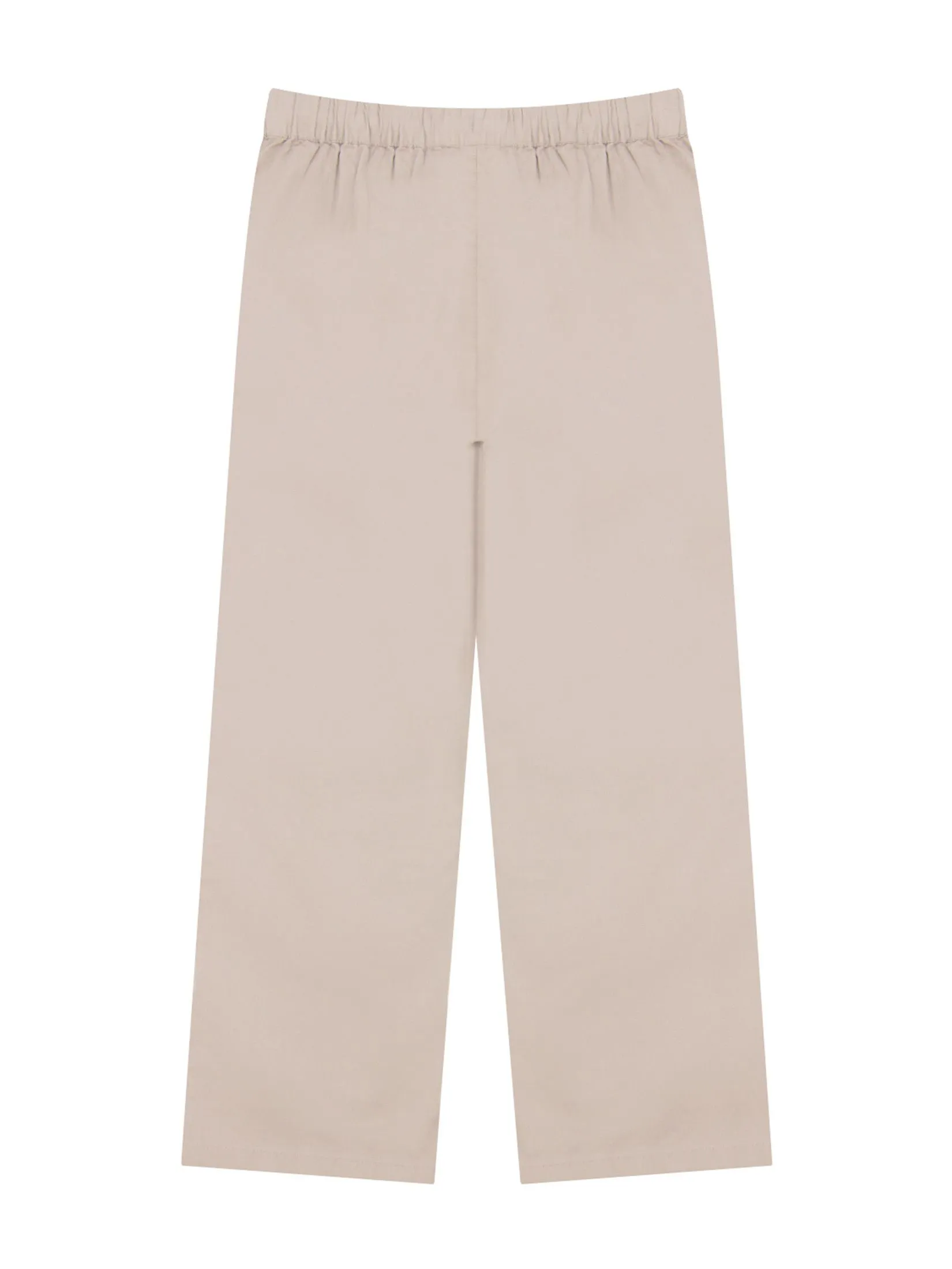 GIORDANO Women's Regular Woven Audrey Pants Crockery khaki GIORDANO Women's Regular Woven Audrey Pants Crockery khaki