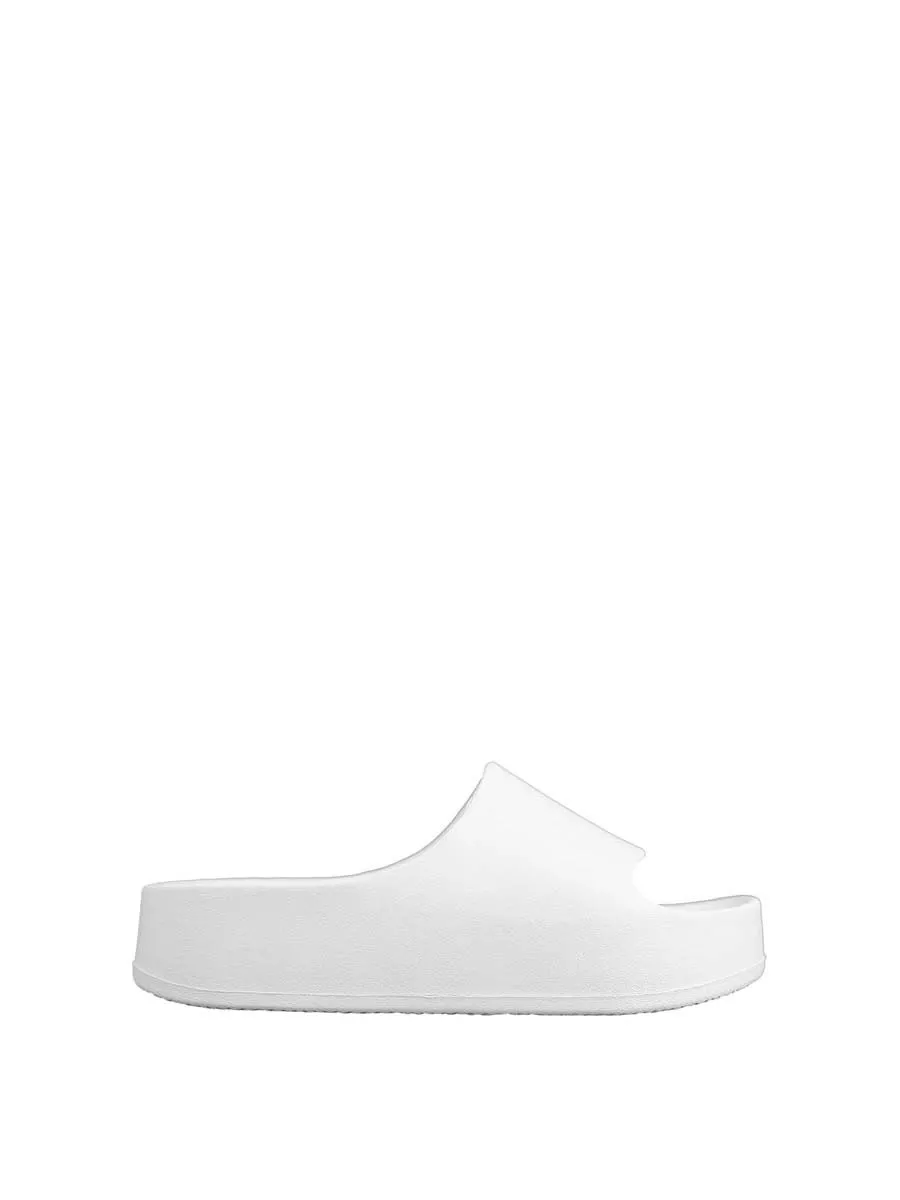VILLAINS SF MORGAN Platform Slides WHITE VILLAINS SF MORGAN Platform Slides WHITE