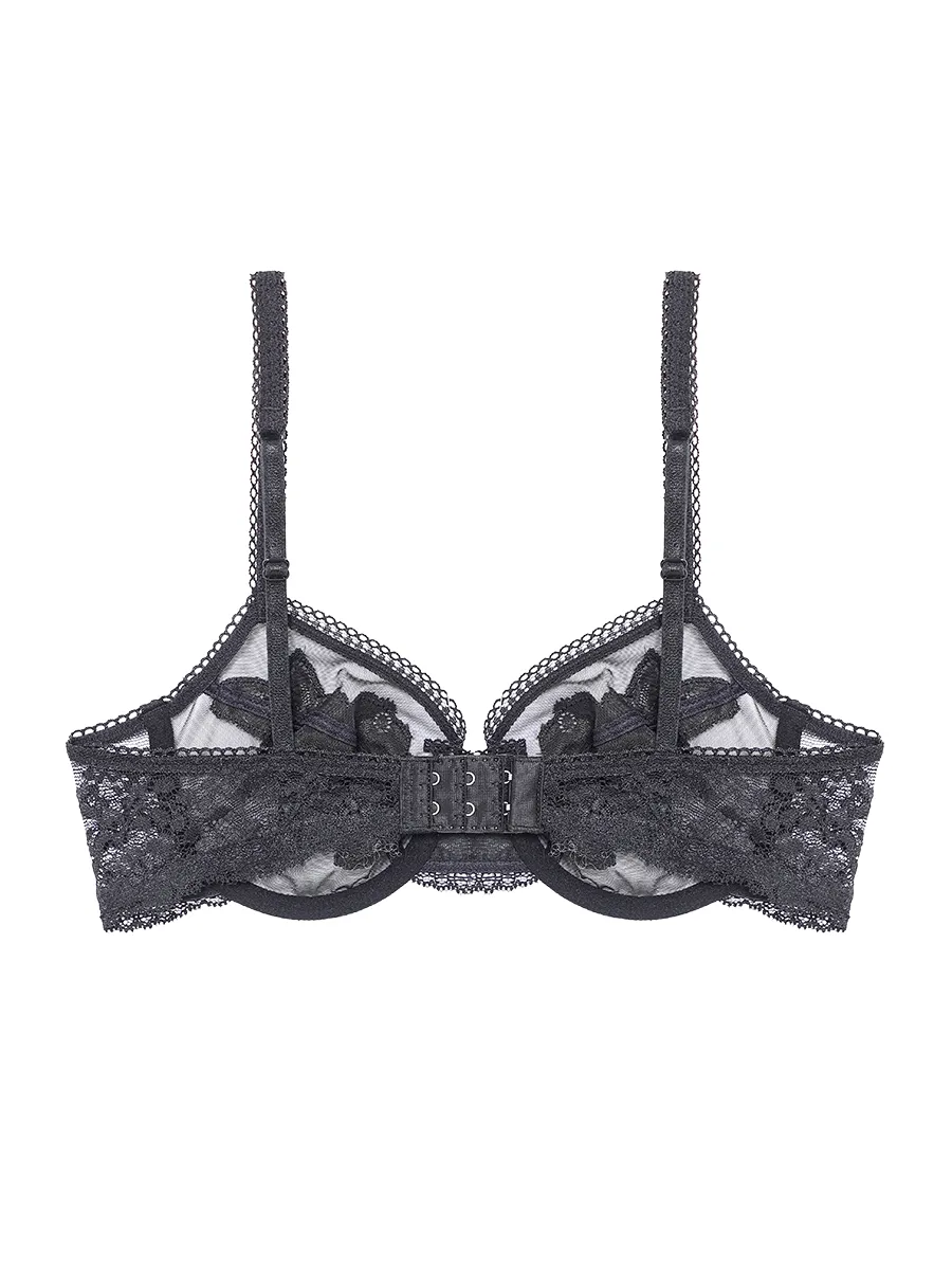BSC Lingerie Women Bra Sexy Lace See Through wire BB1453BL Black BSC Lingerie Women Bra Sexy Lace See Through wire BB1453BL Black