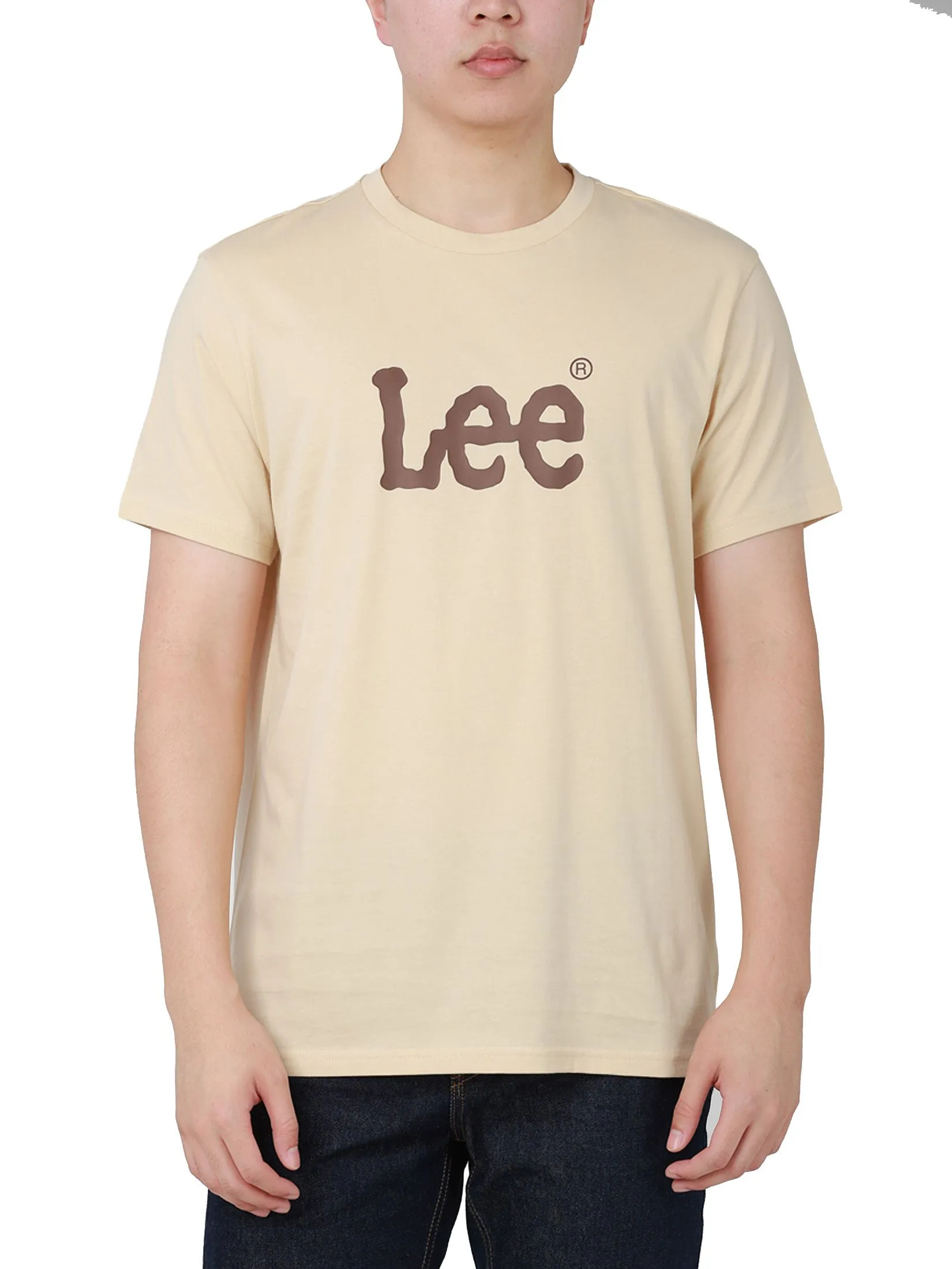 LEE Men's Tee Short Sleeve Regular Fit OFF-White LEE Men's Tee Short Sleeve Regular Fit OFF-White