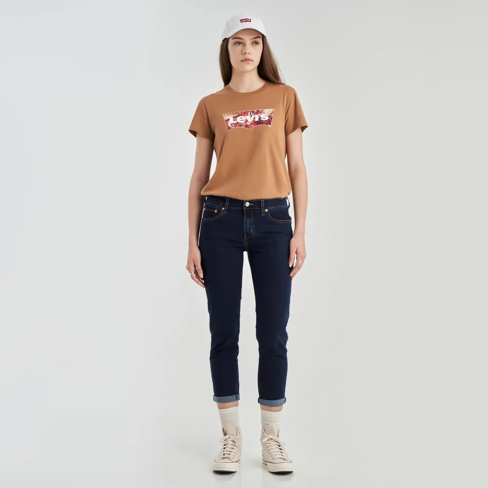 LEVI'S Women's Mid-Rise Boyfriend Jeans 19887-0284 Blue LEVI'S Women's Mid-Rise Boyfriend Jeans 19887-0284 Blue