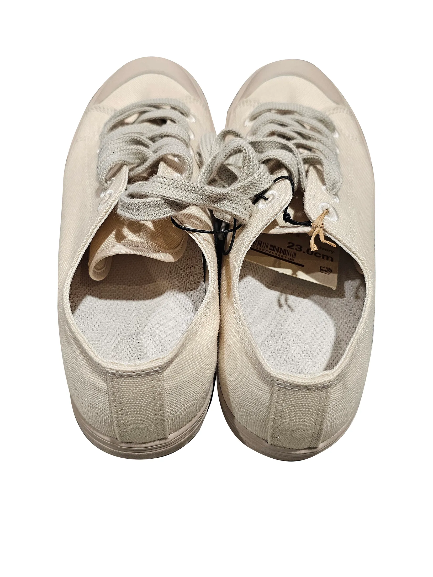 MUJI Women Sneakers Less Tiring Ivory MUJI Women Sneakers Less Tiring Ivory