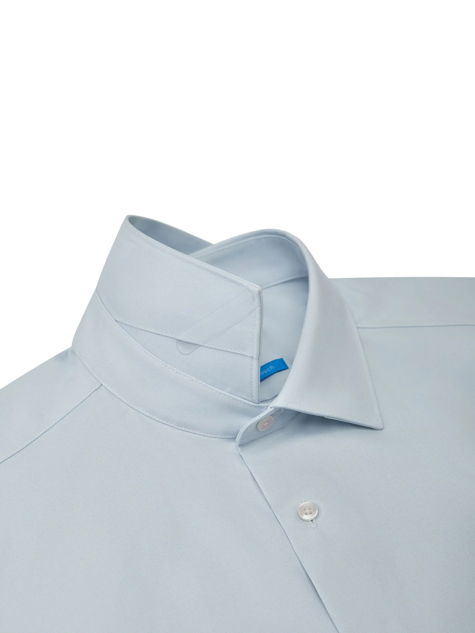 G2000 Men Clothing Non-Iron Silky Touch  Short Sleeve Shirt  Smart Fit - Blue