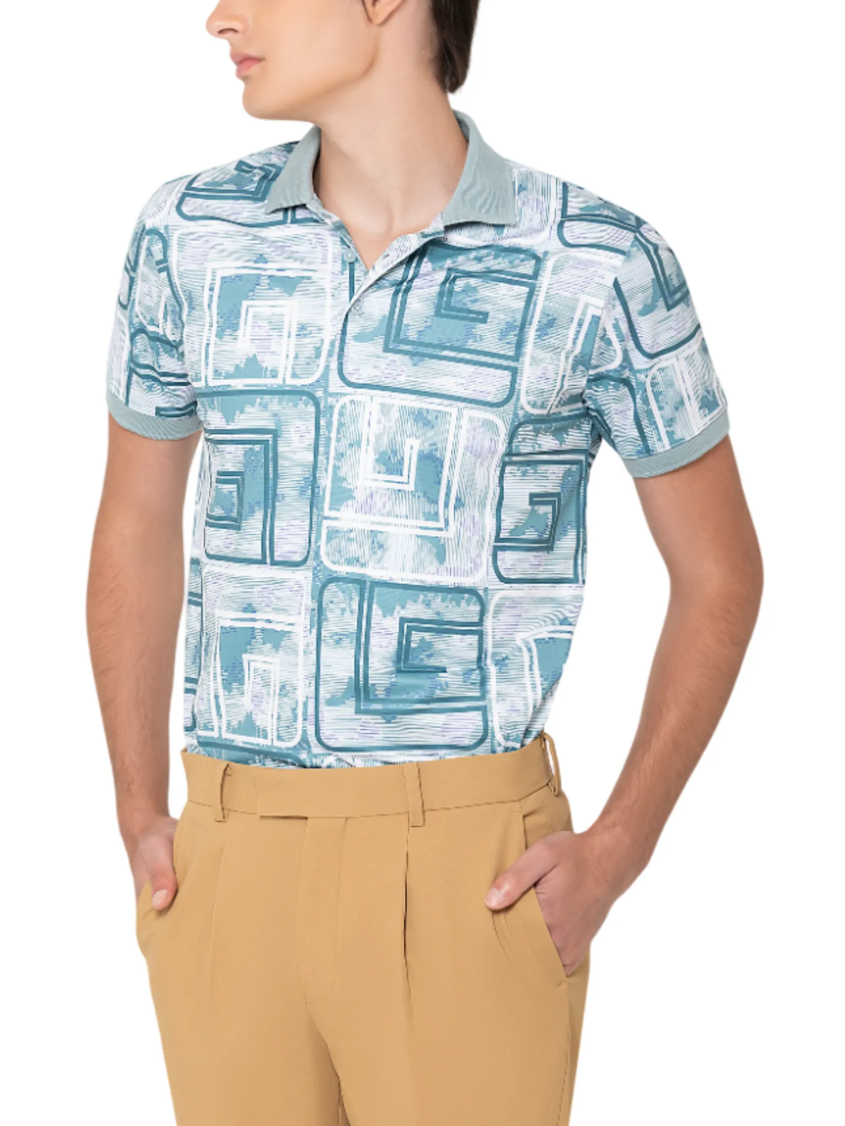 GUY LAROCHE MENWEAR Men s Polo Shirt BKL7302W5BU - Blue GUY LAROCHE MENWEAR Men s Polo Shirt BKL7302W5BU - Blue