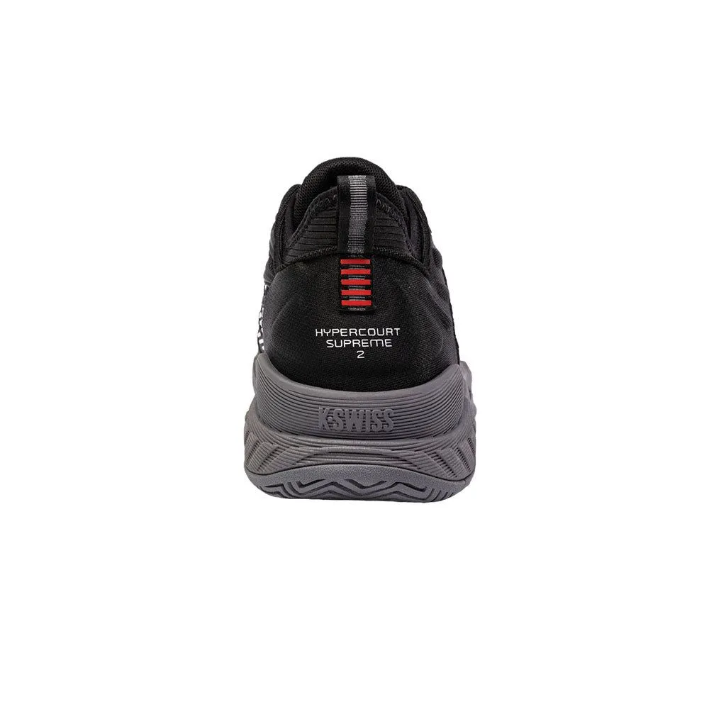K-SWISS Men Tennis Shoes Hypercourt Supreme 2 Black - KS060SH345EJTH K-SWISS Men Tennis Shoes Hypercourt Supreme 2 Black - KS060SH345EJTH
