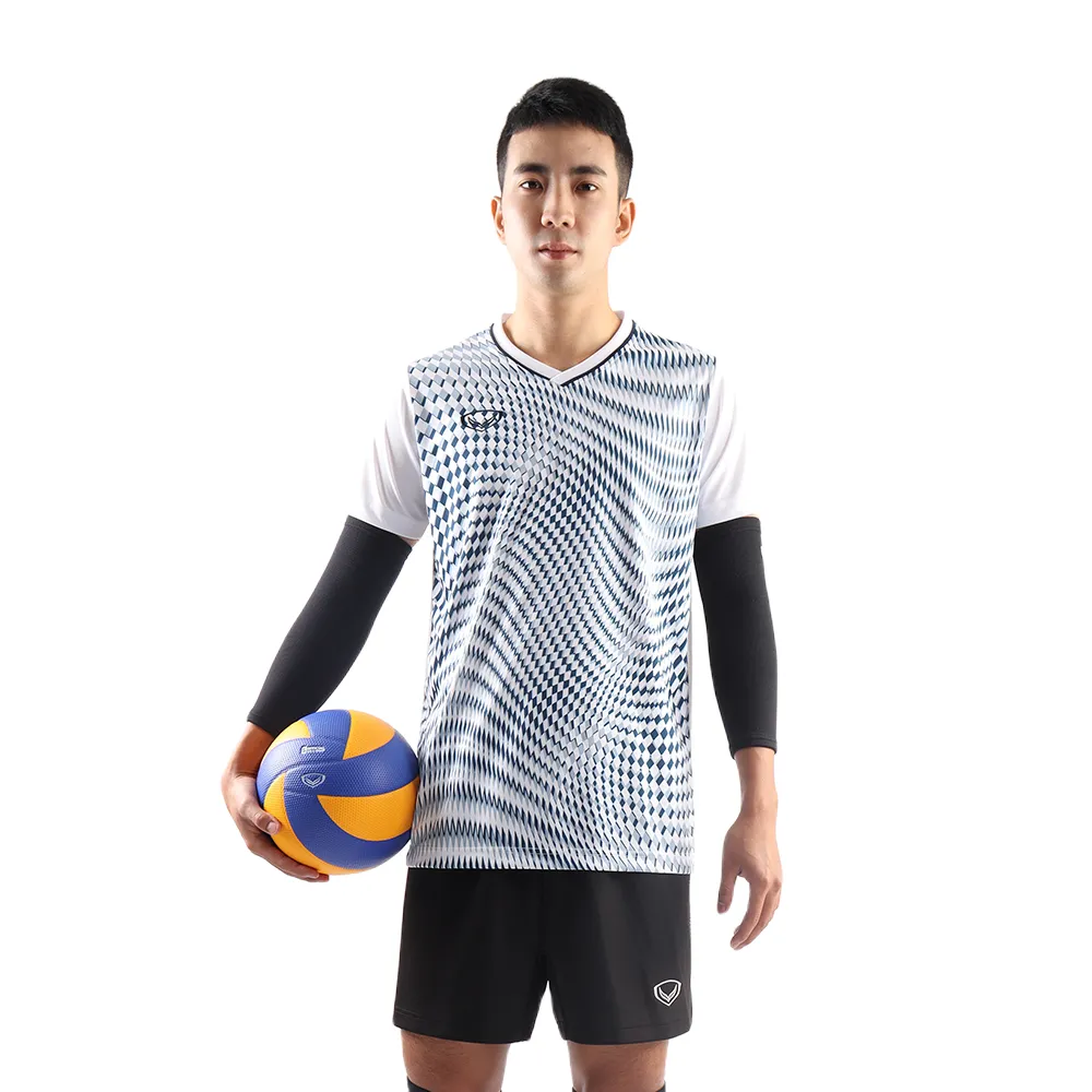 GRAND SPORT White Volleyball Jersey (Men) (014323) GRAND SPORT White Volleyball Jersey (Men) (014323)