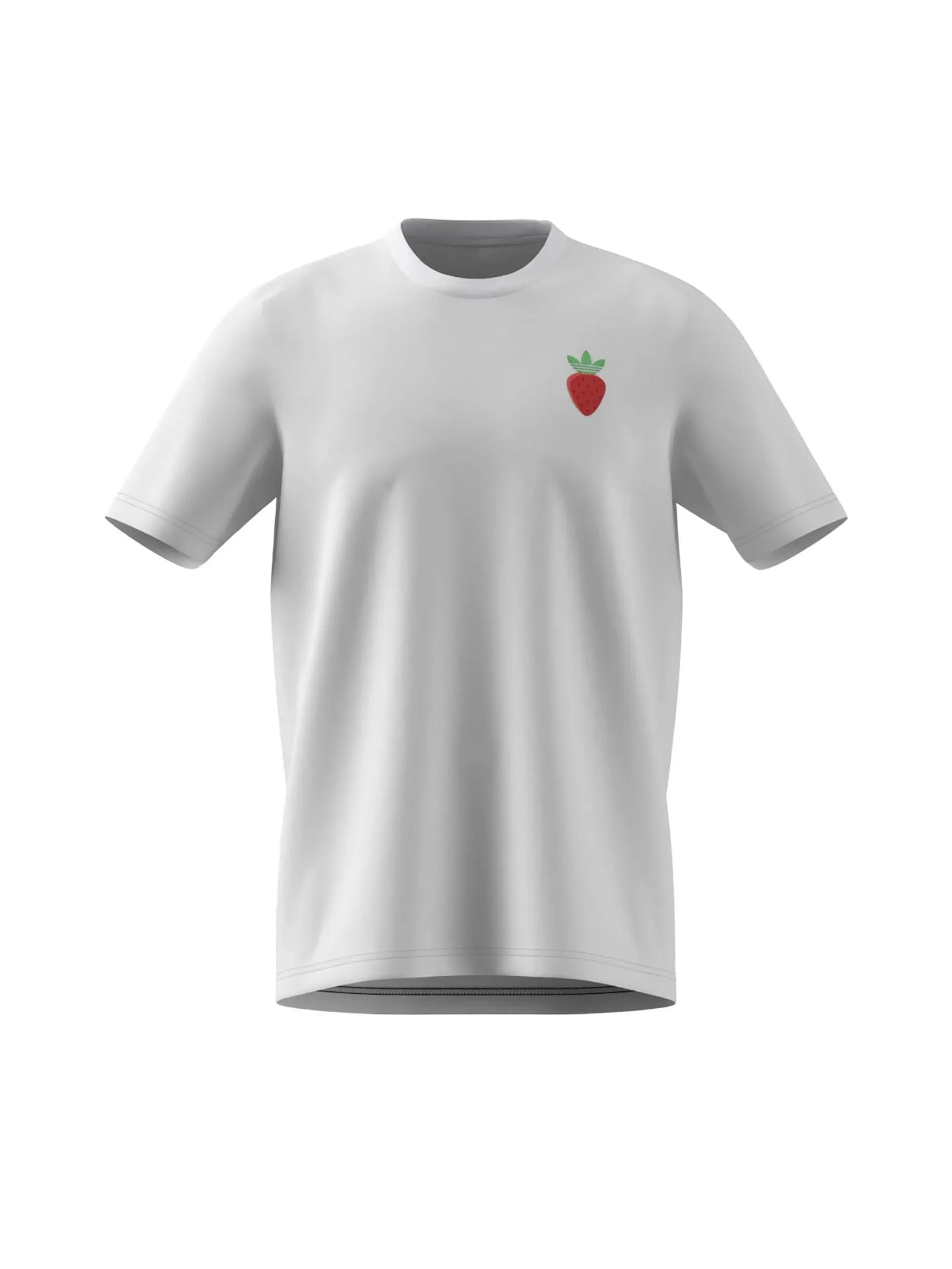 ADIDAS Men T-Shirt Tennis Graphic White ADIDAS Men T-Shirt Tennis Graphic White