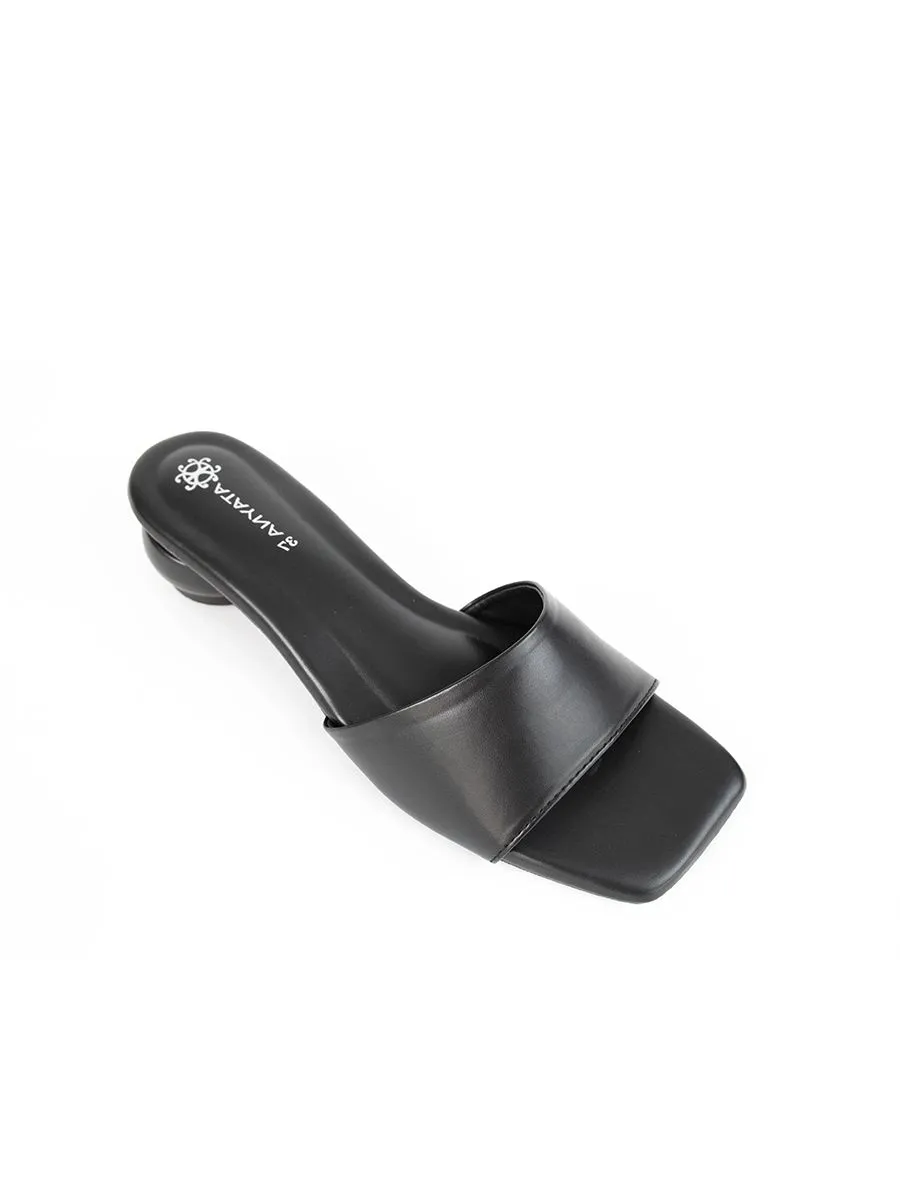 Atayna Women's Heels Sandals AS Black Atayna Women's Heels Sandals AS Black