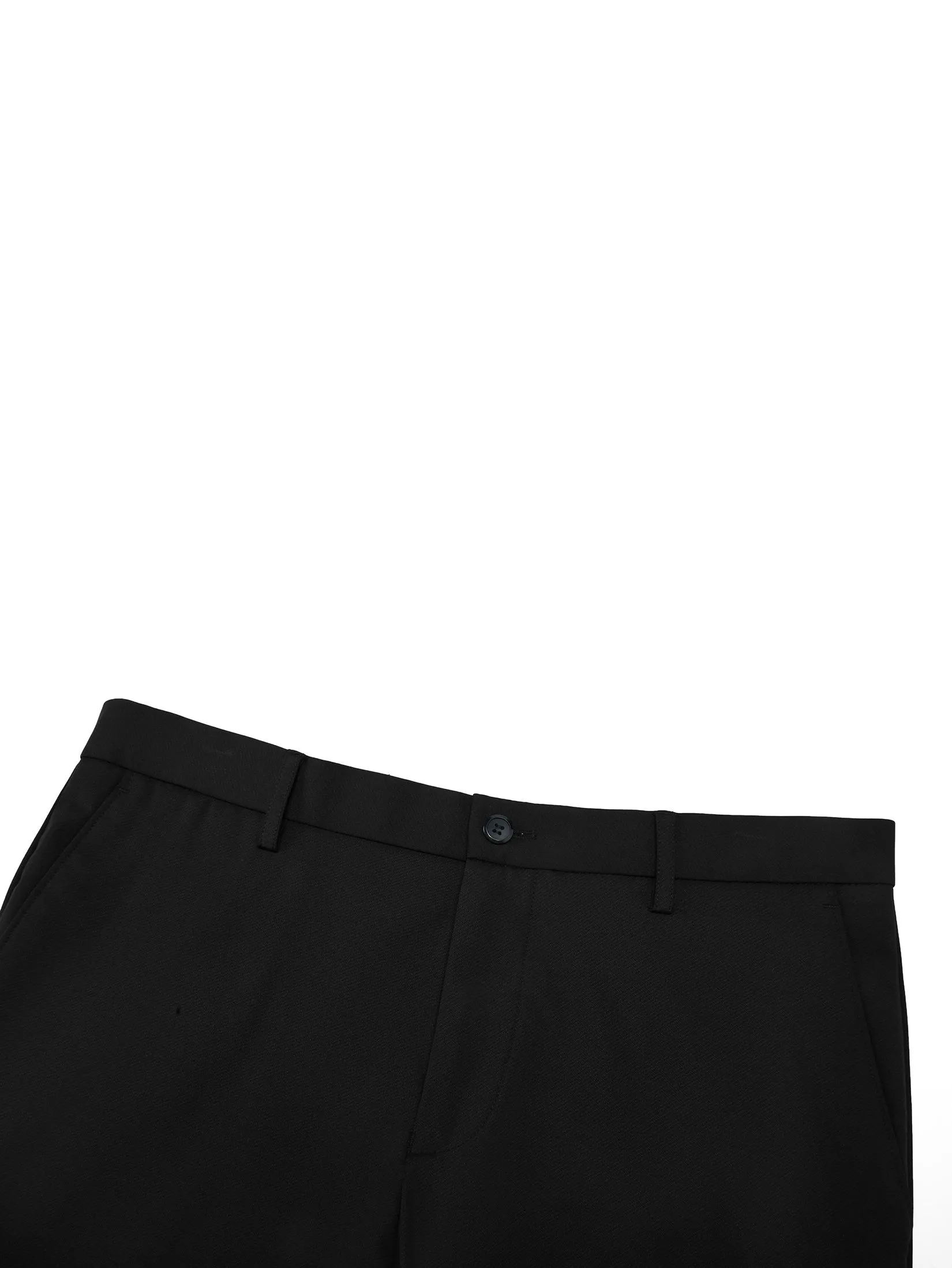 G2000 Men Clothing Cool Touch Knit Print Formal Pants Slim Fit - Black