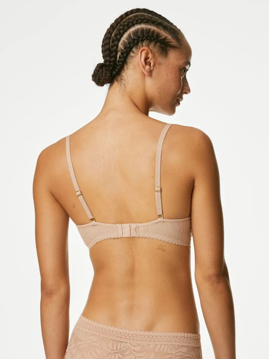 MARKS & SPENCER Women Bra Flexifit Lace Wired Push-Up MARKS & SPENCER Women Bra Flexifit Lace Wired Push-Up