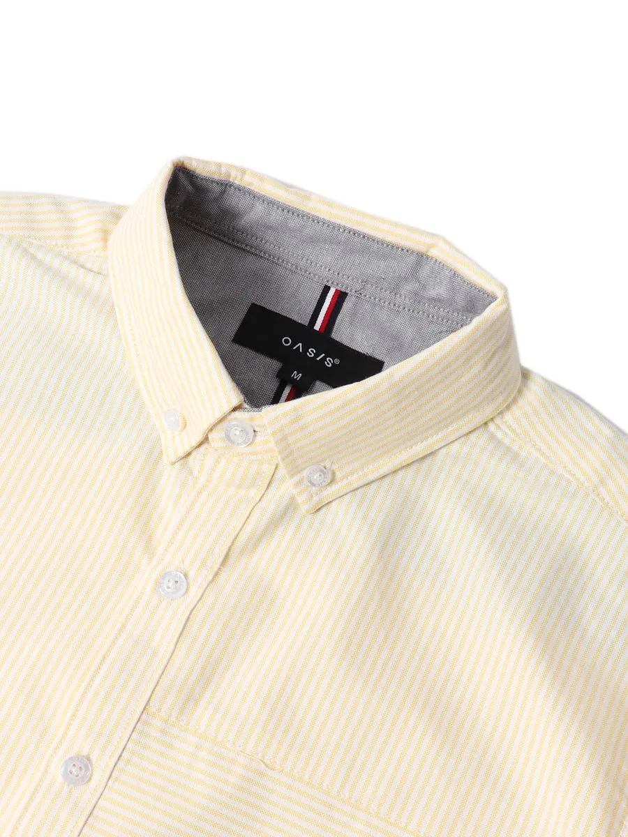 OASIS Men's Long Sleeve Shirt Yellow OASIS Men's Long Sleeve Shirt Yellow