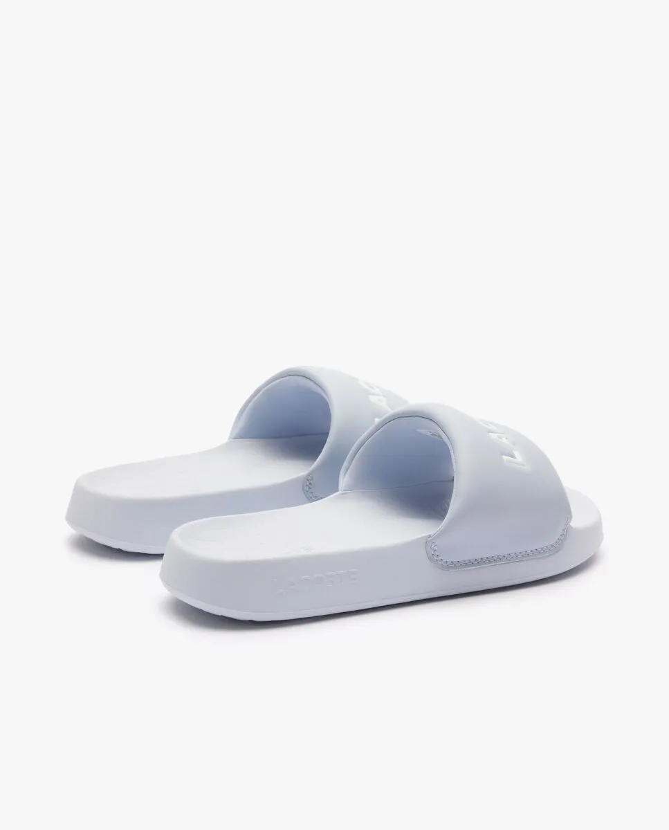 LACOSTE Light Blue Women’s Serve Slide 1.0 Fabric LACOSTE Light Blue Women’s Serve Slide 1.0 Fabric