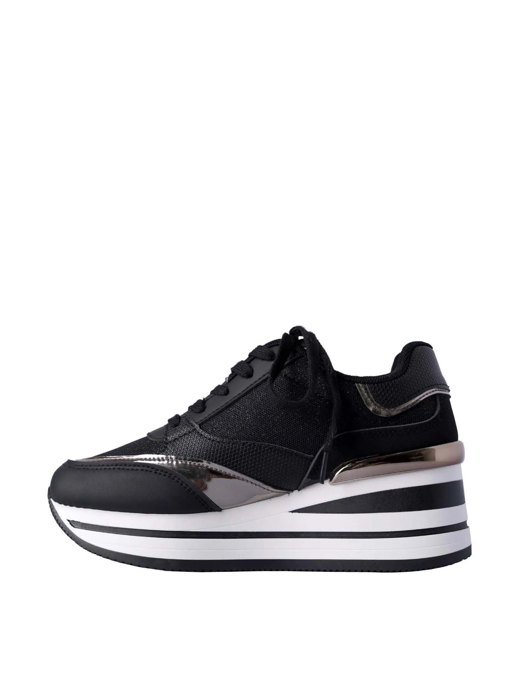 VILLAINS SF JANISE Chunky Sneakers BLACK VILLAINS SF JANISE Chunky Sneakers BLACK