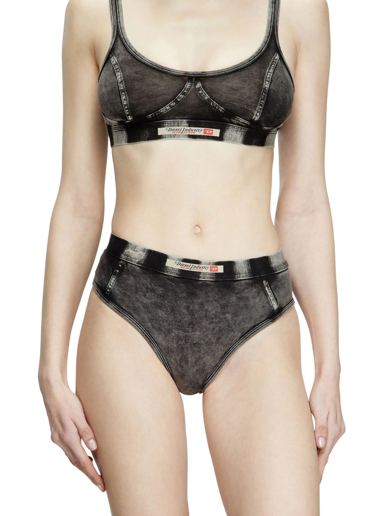 DIESEL Underwear Women HIPSTER-DNM UNDERPANTS Black DIESEL Underwear Women HIPSTER-DNM UNDERPANTS Black