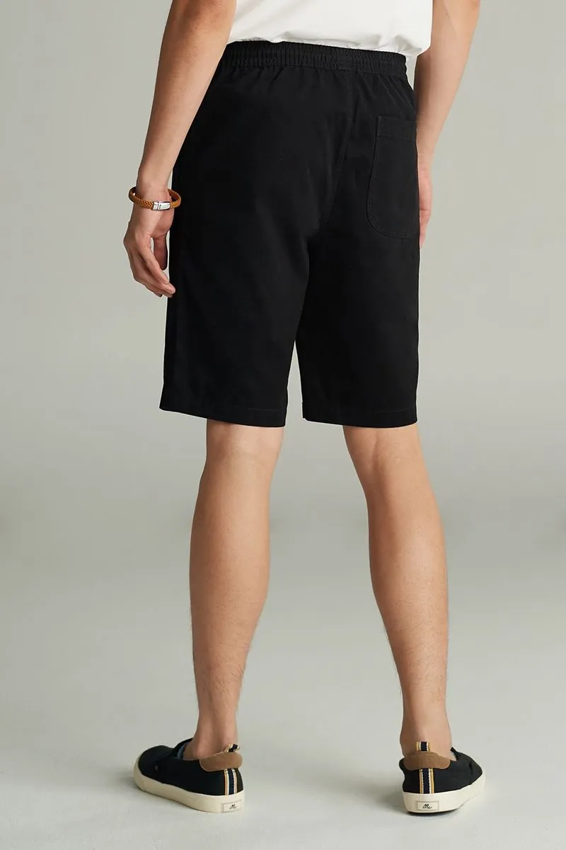 MC JEANS Short pants Black MCJZ059 MC JEANS Short pants Black MCJZ059